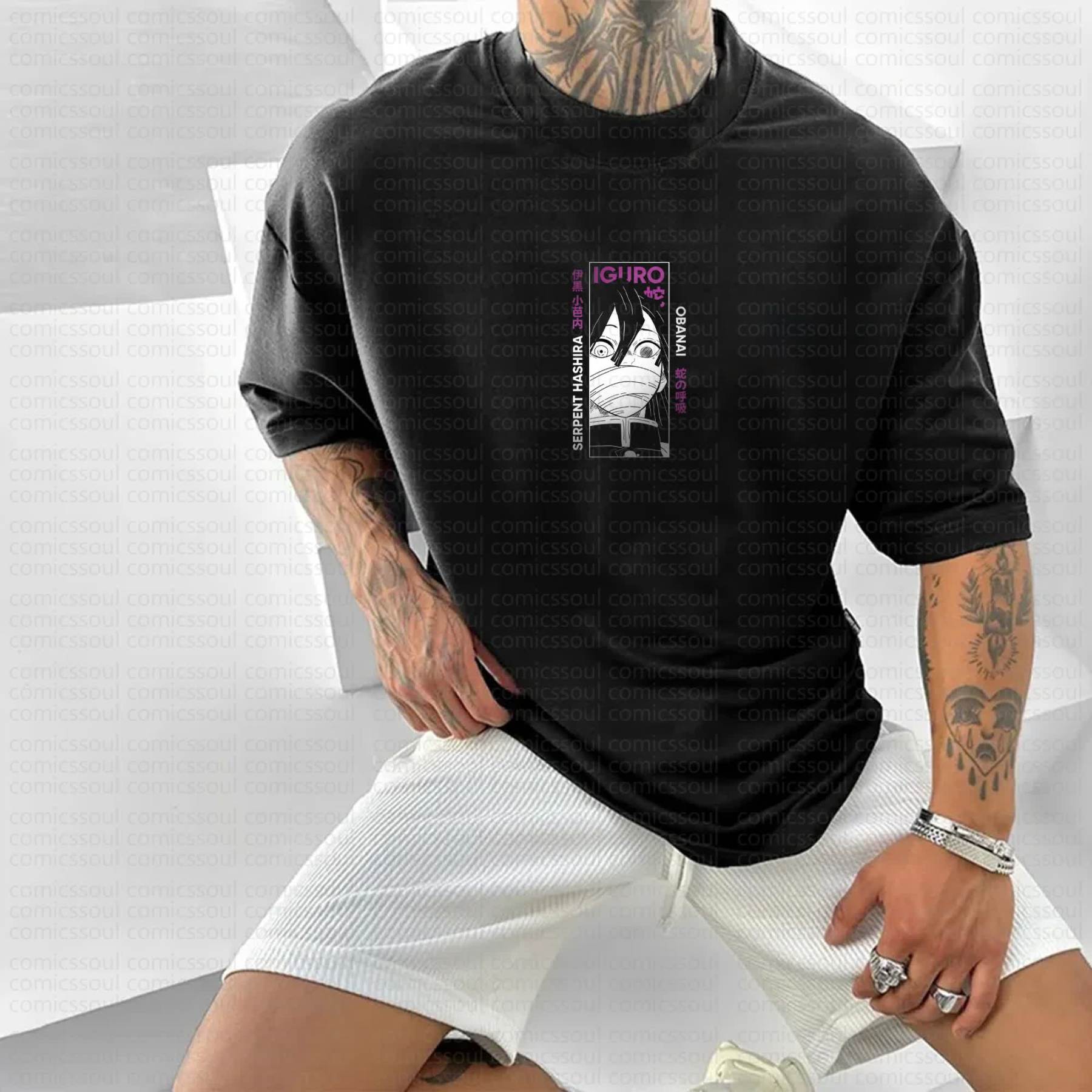 Unisex Anime Inspired Vintage T-Shirt丨Demon Slayer