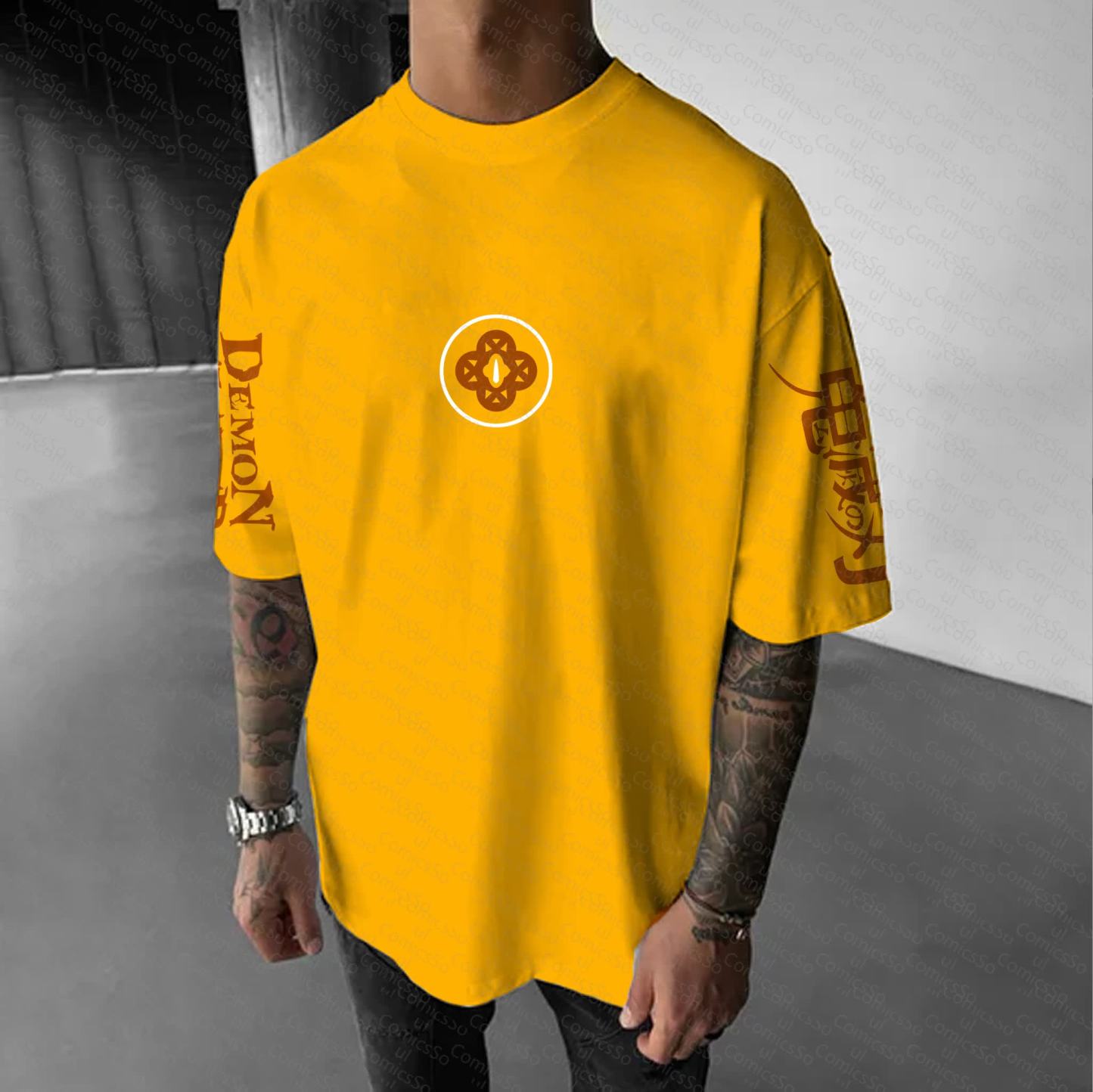 Unisex  "Demon Slayer" Anime Inspired Vintage T-Shirt