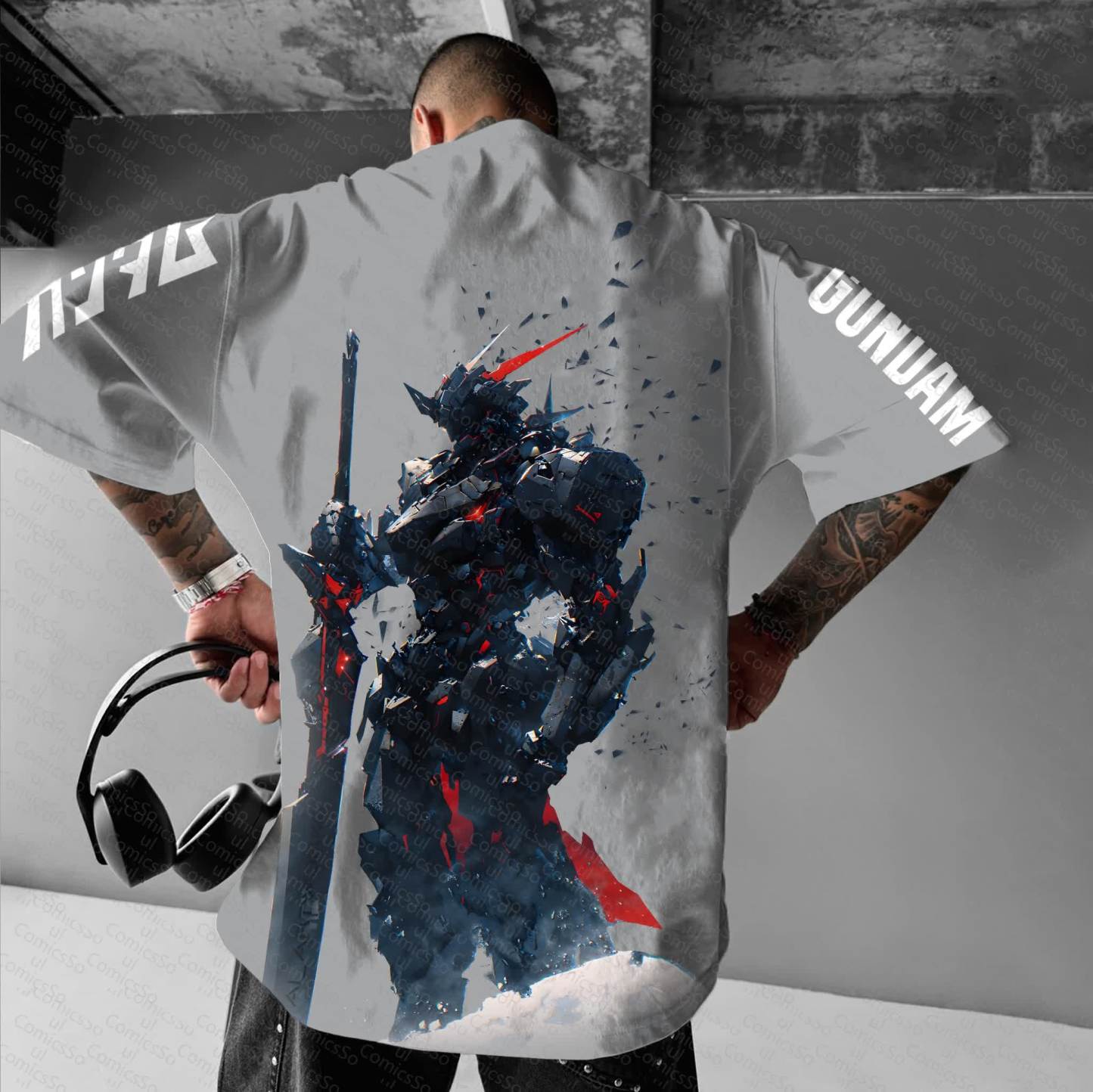 Unisex Anime Inspired Vintage T-Shirt