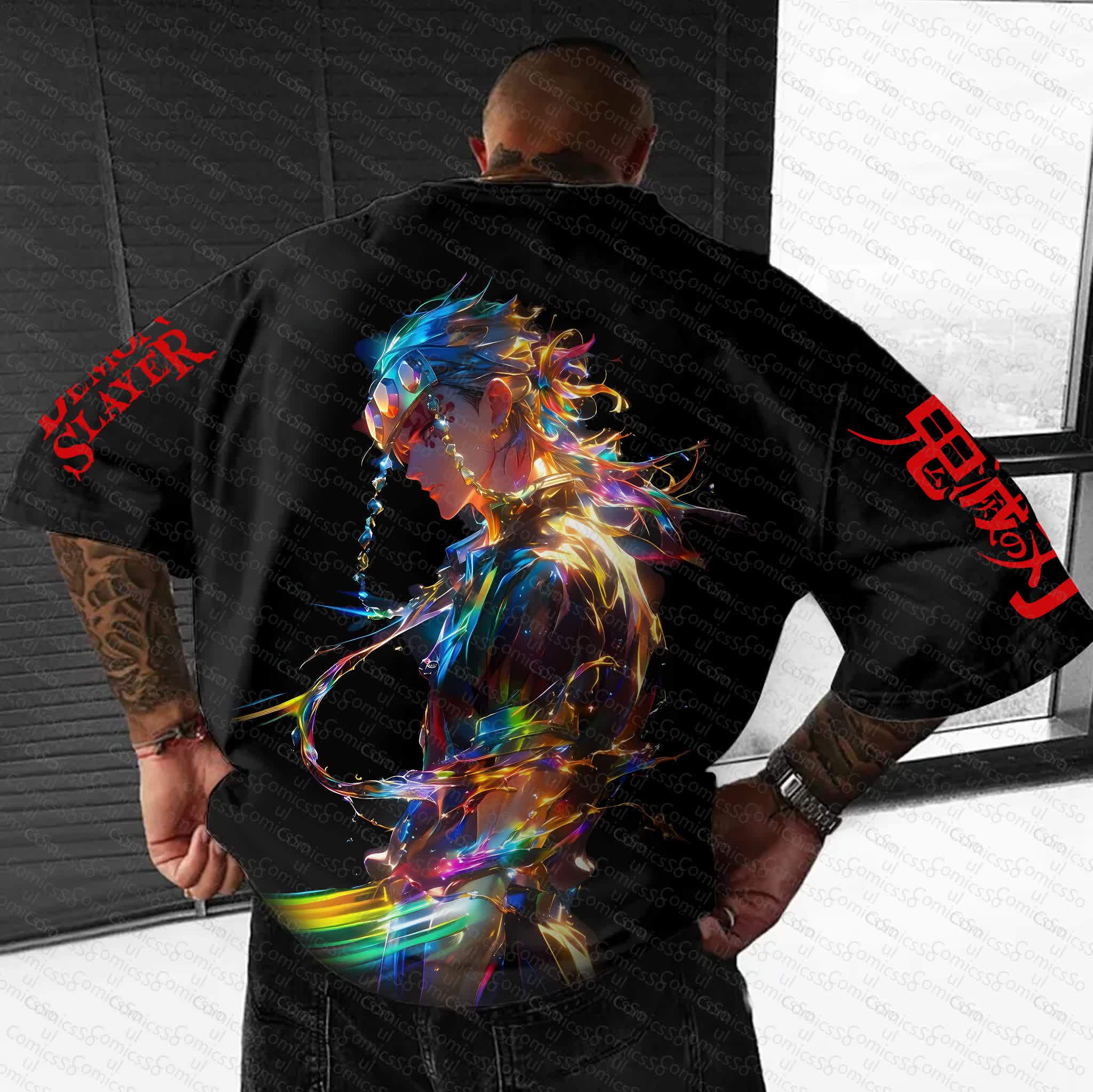 Unisex Anime Inspired Vintage T-Shirt