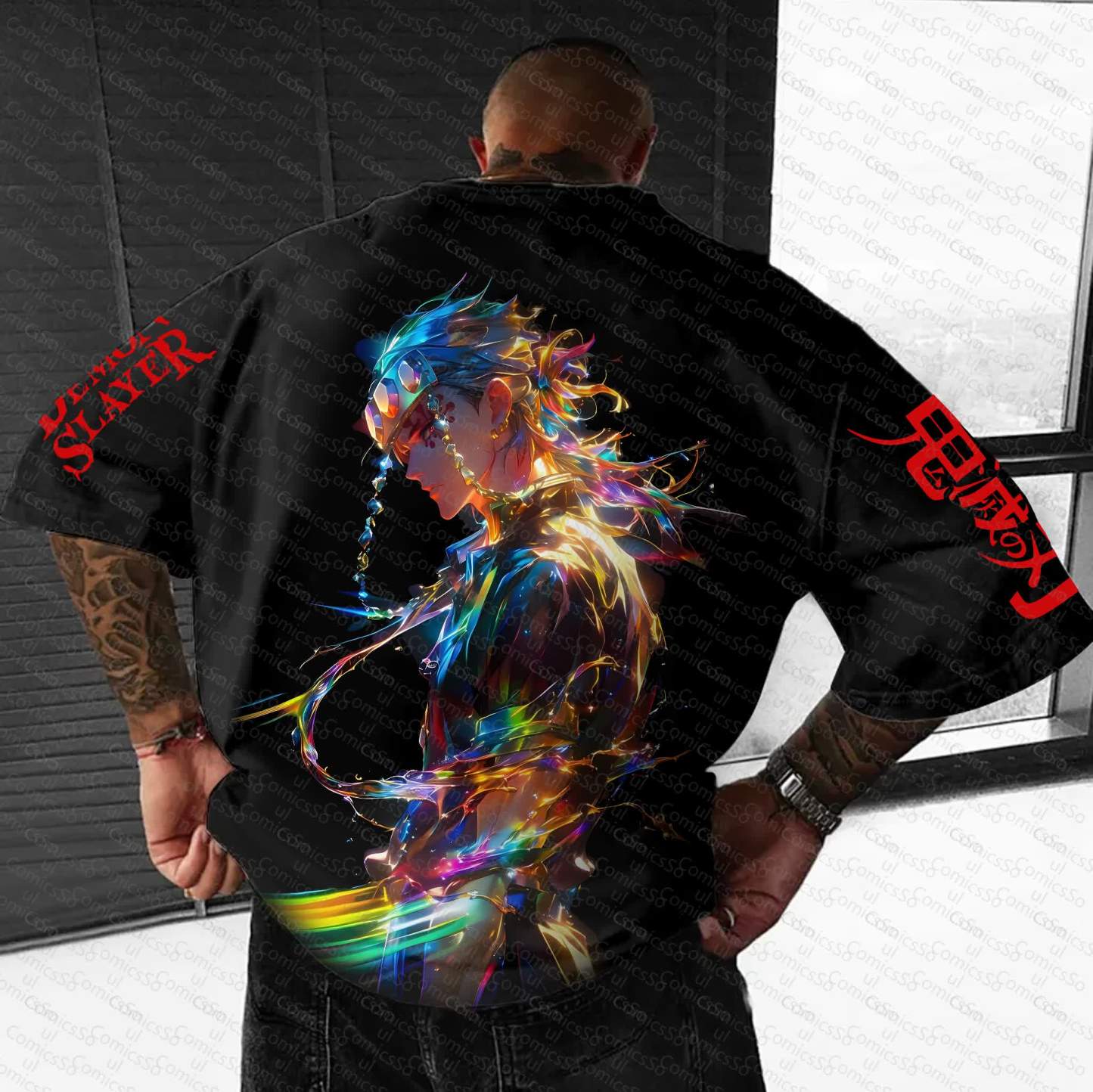 Unisex Anime Inspired Vintage T-Shirt