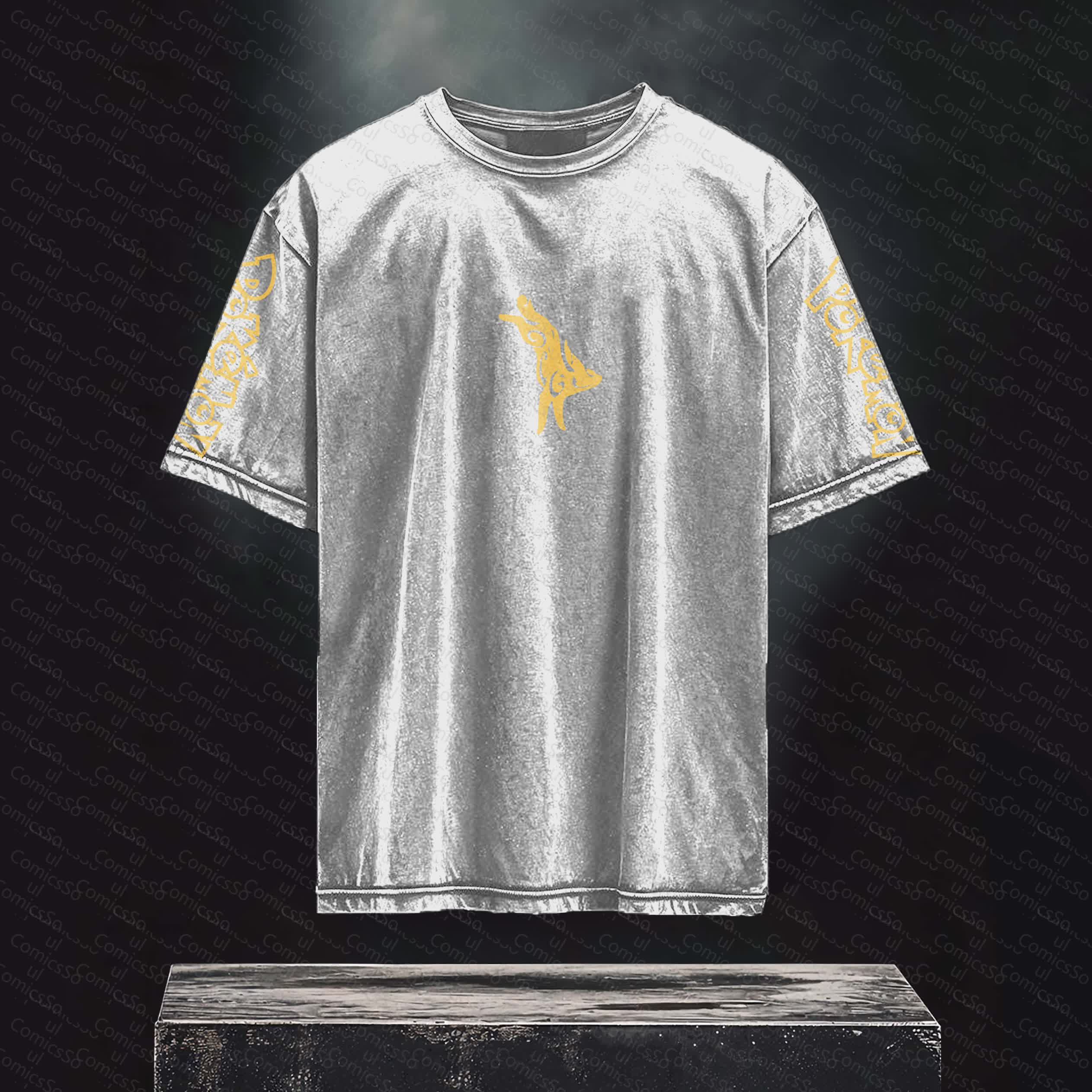 Unisex Anime Inspired Vintage T-Shirt丨 Pokémon