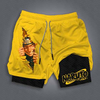Unisex  “NARUTO” Casual Anime Streetwear Gym Shorts