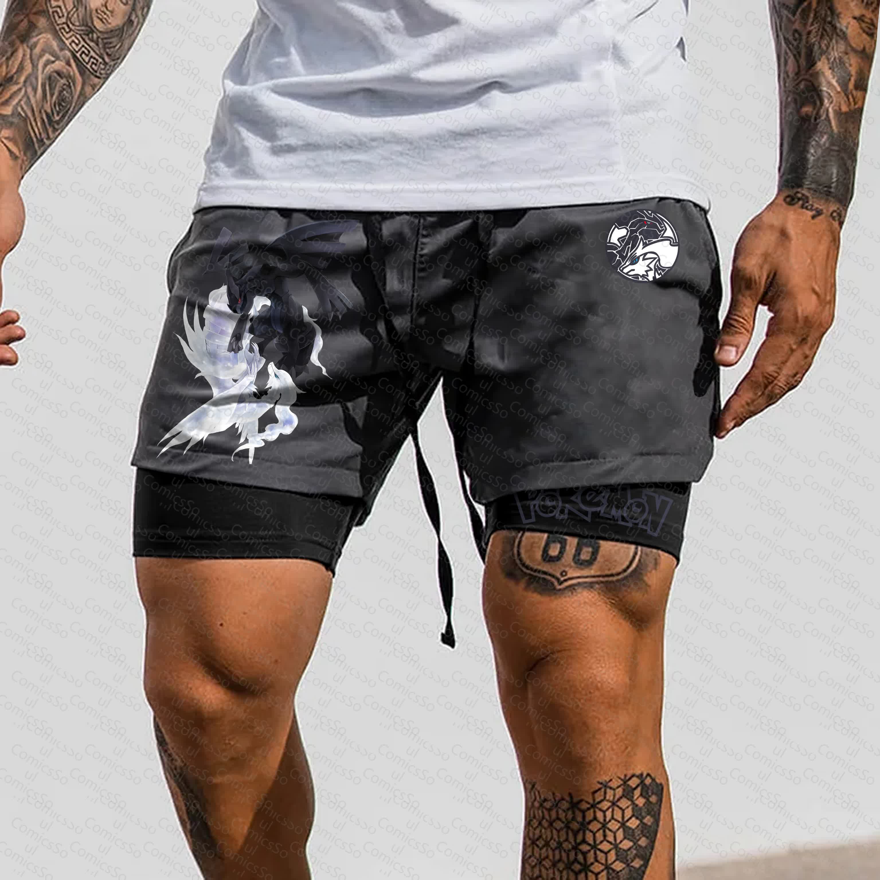 Unisex  “Pokémon” Casual Anime Streetwear Shorts