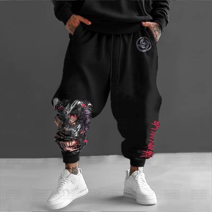 Unisex Anime Inspired Vintage Pants丨Jujutsu Kaisen