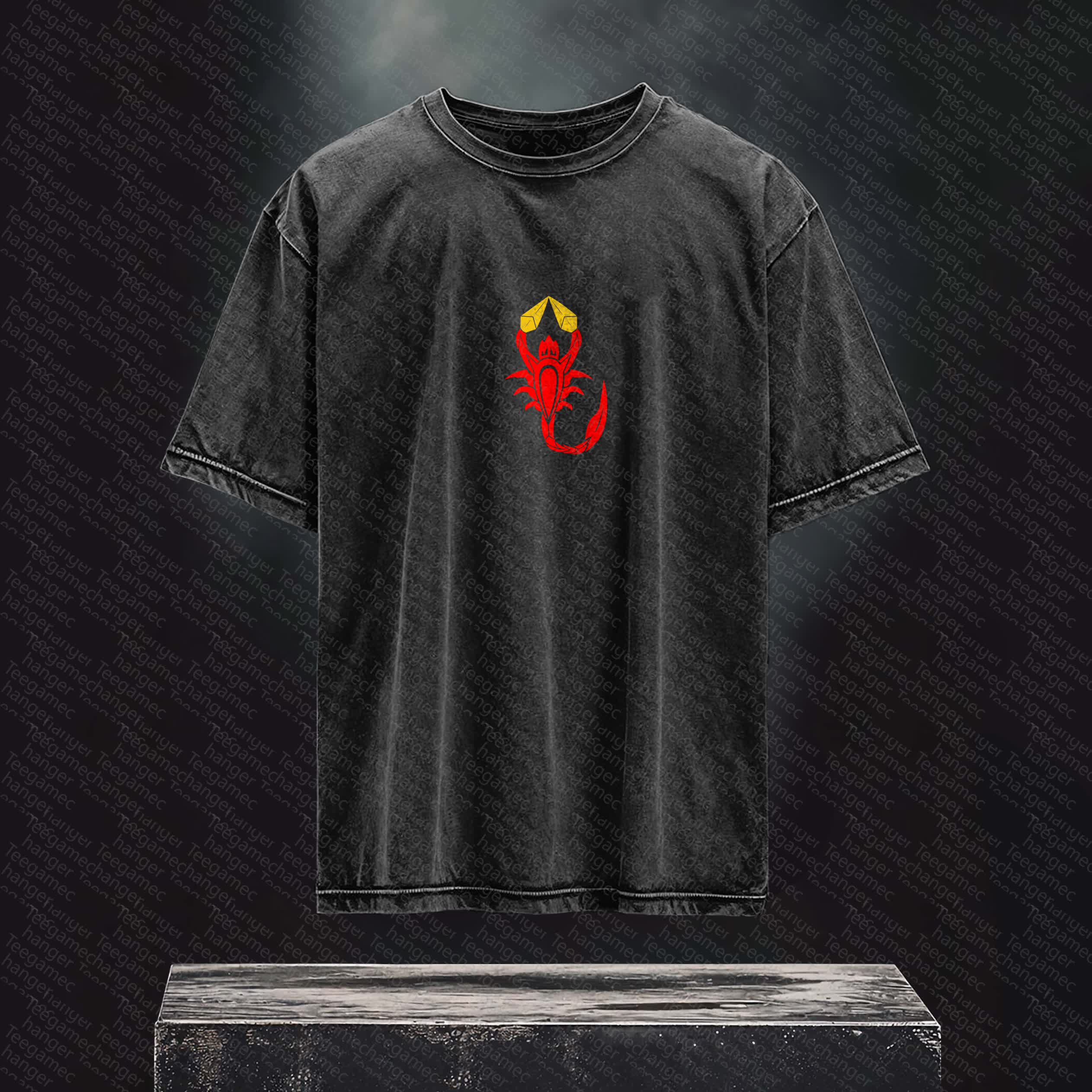 Unisex  Inspired Vintage Washed T-Shirt丨 Mortal Kombat