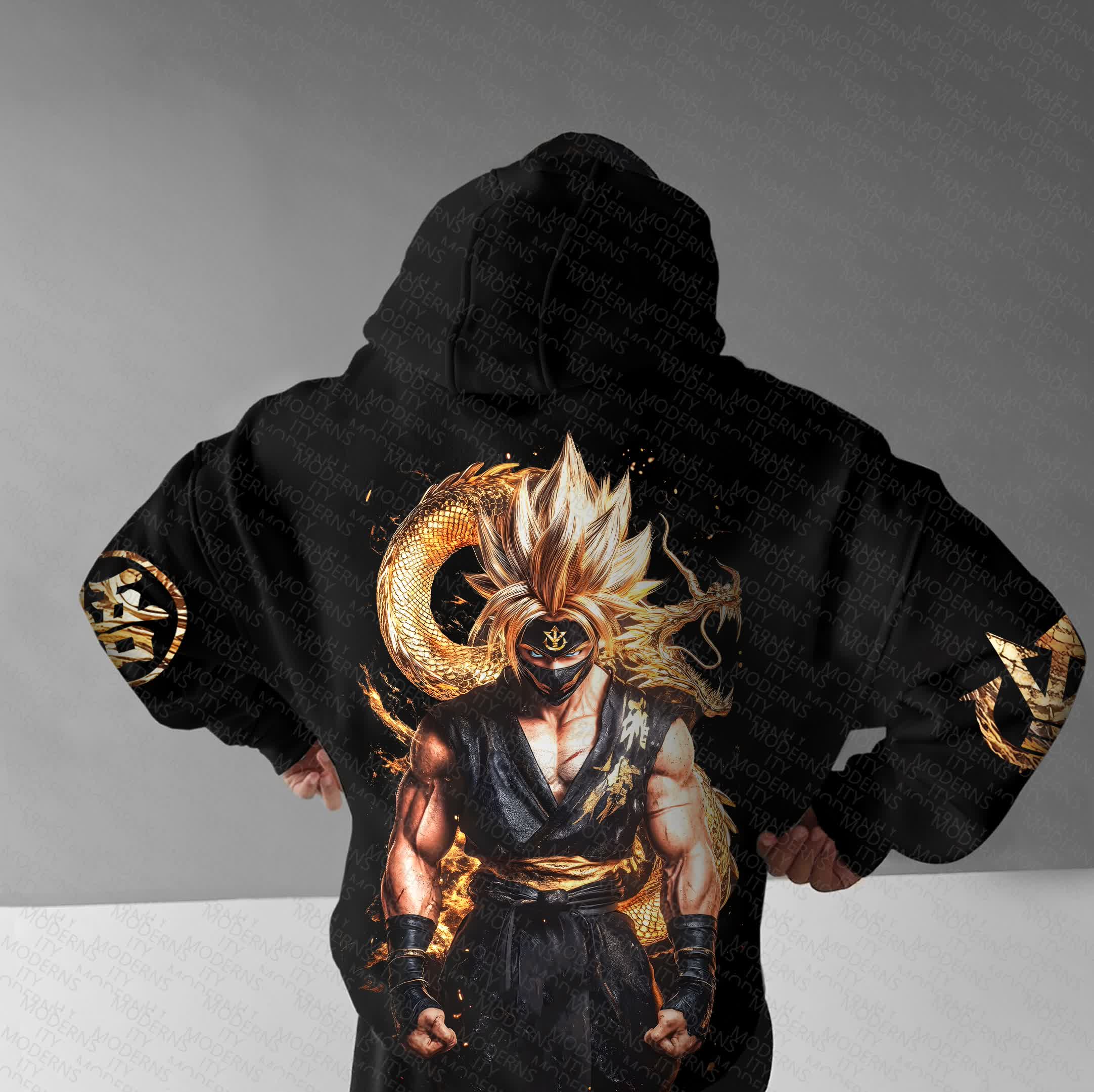 Unisex “Dragonball” Anime Graphic Streetwear Vintage Hoodie