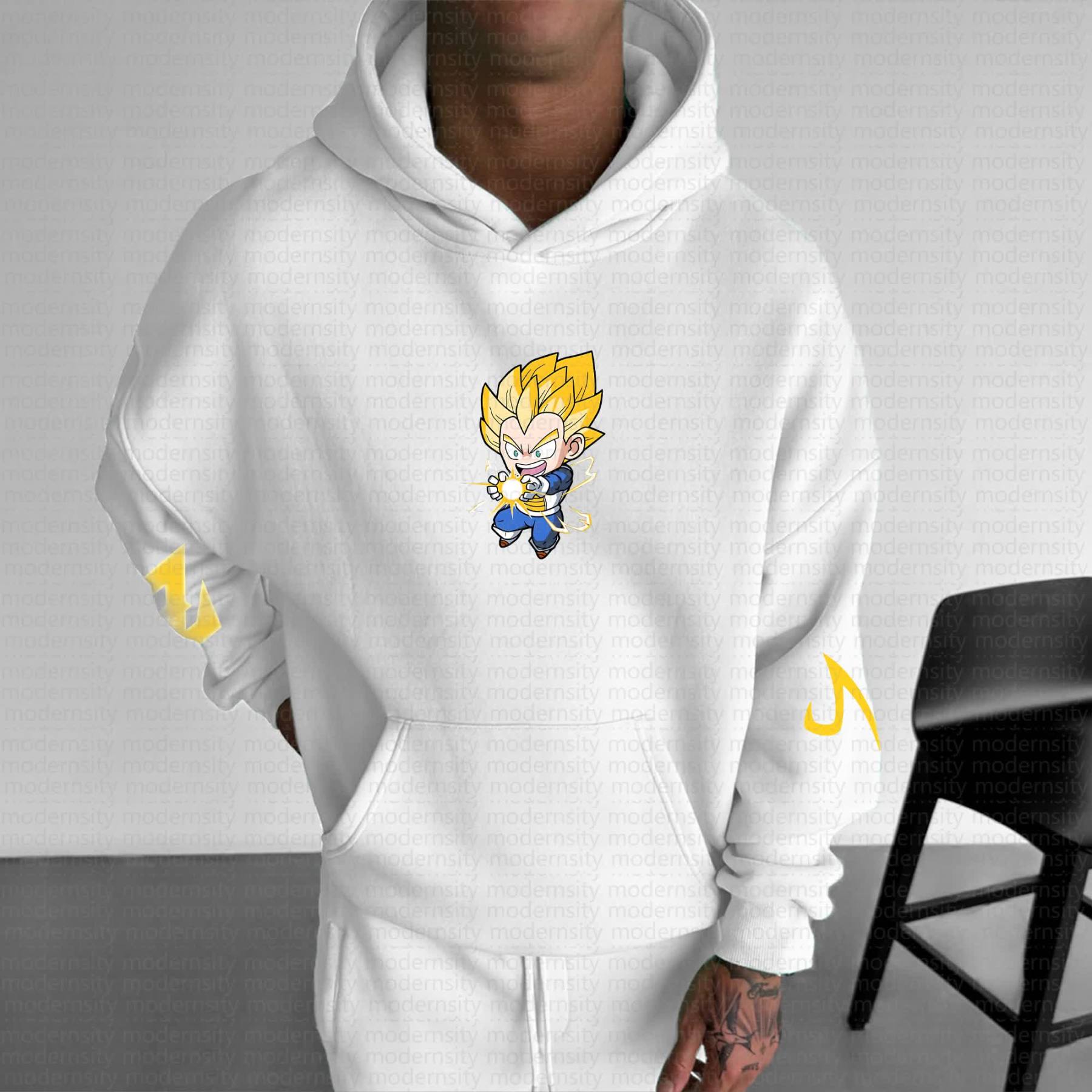 Unisex “Dragonball” Anime Graphic Streetwear Vintage Hoodie