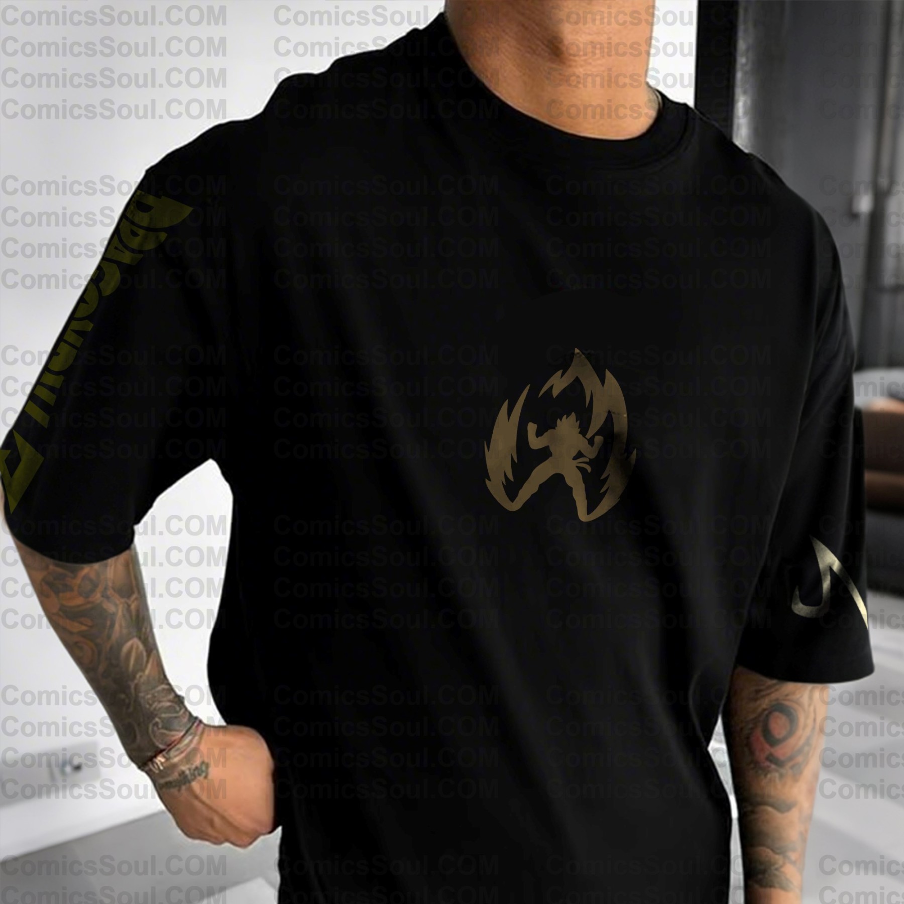 Unisex Anime Inspired Vintage T-Shirt丨DragonBall-Brolly