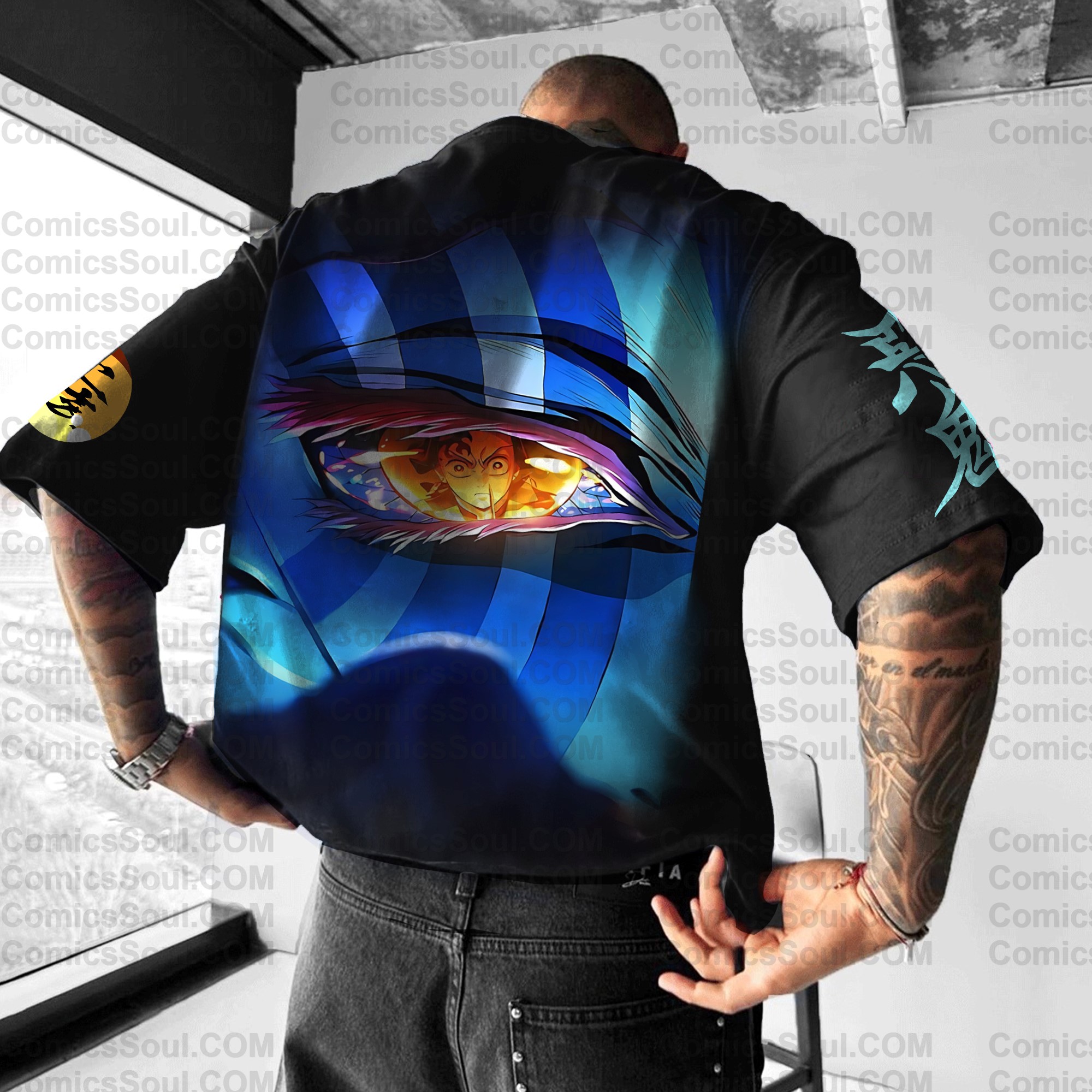 Unisex Anime Inspired Vintage T-Shirt