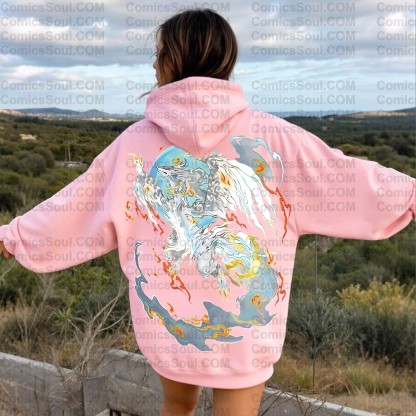 ‘’Pokémon " Anime Inspired Vintage Hoodie