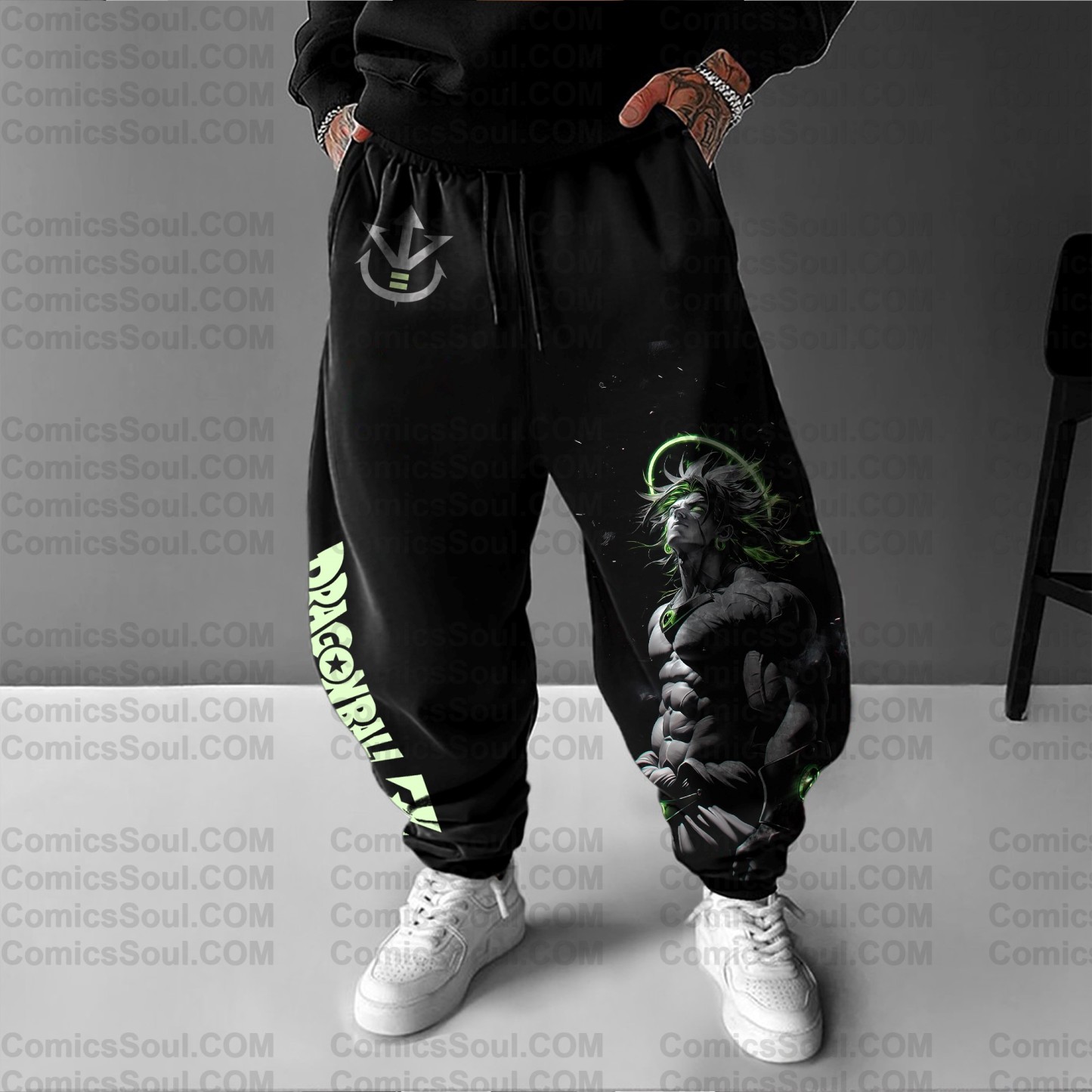 Unisex Anime Inspired Vintage Pants丨Demon Slayer X Pokémon