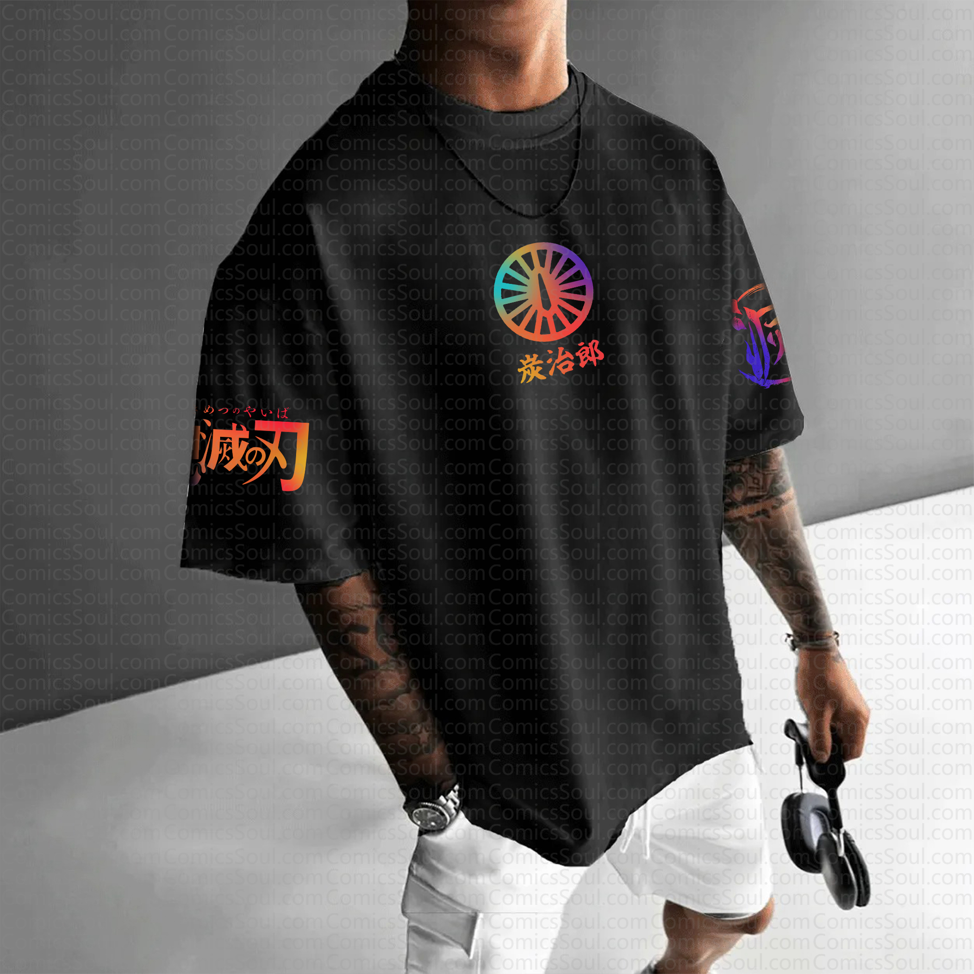 Unisex "Demon slayer" Anime Inspired Vintage T-Shirt