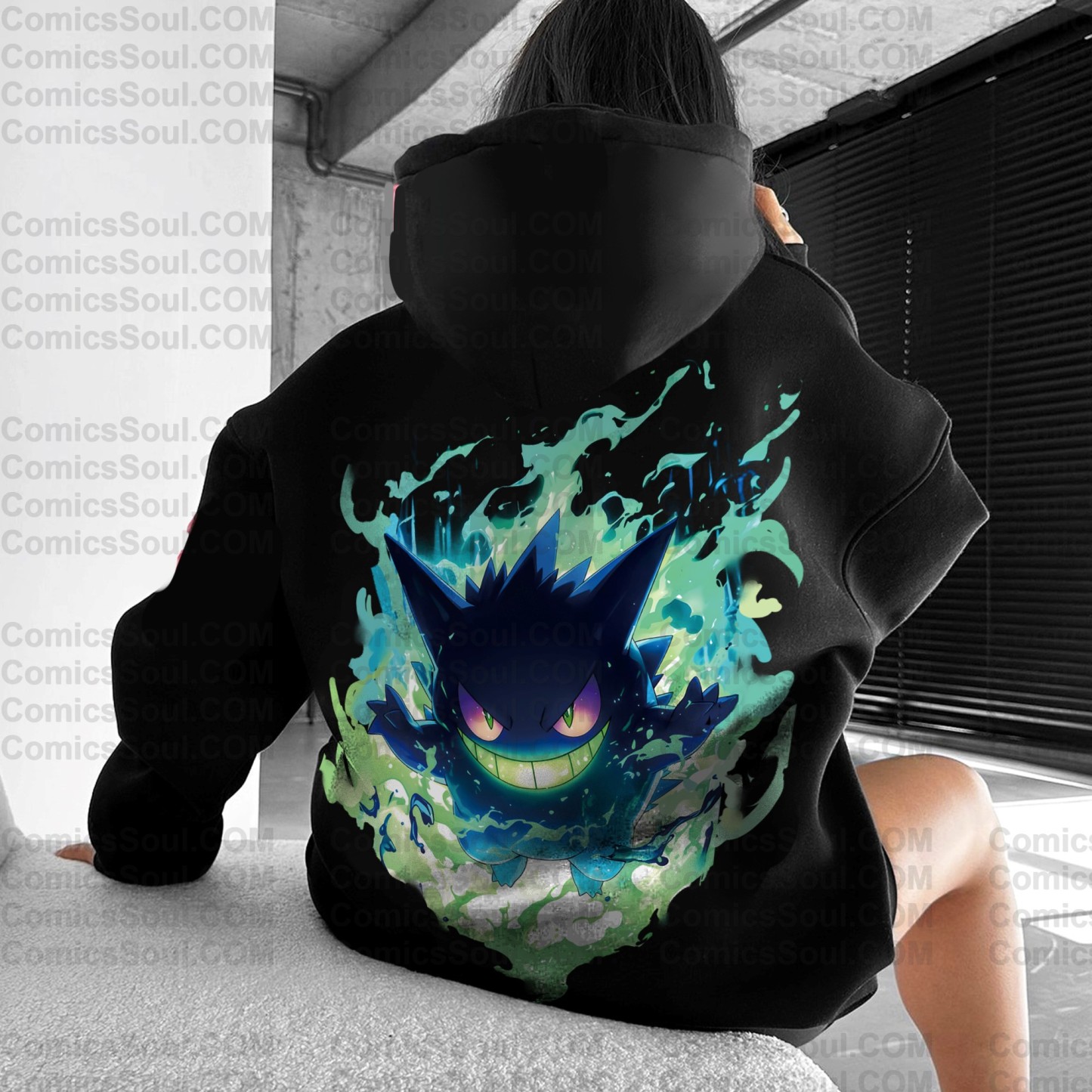 Unisex “Pokémon” Anime Graphic Streetwear Vintage Hoodie