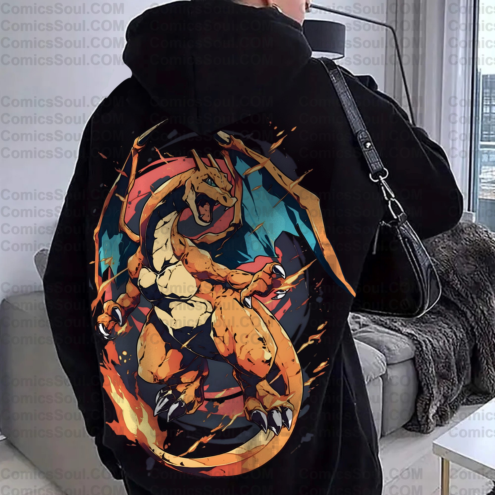 ‘’Pokémon " Anime Inspired Vintage Hoodie