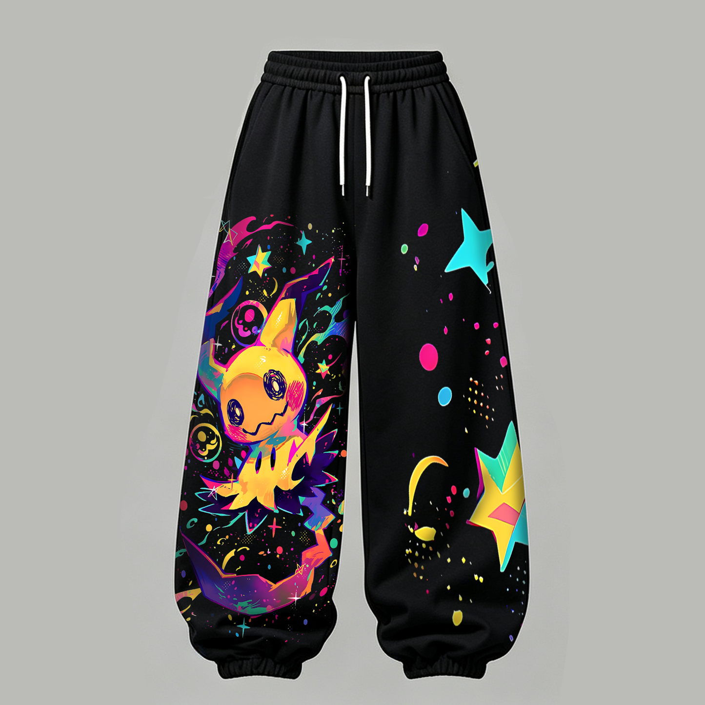 Pokémon Halloween Series Cropped Long Sleeve Hoodie & High Waist Jogger Pants Two Piece