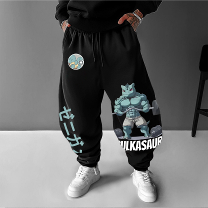 Unisex  “Pokémon” Casual Anime Streetwear Pants