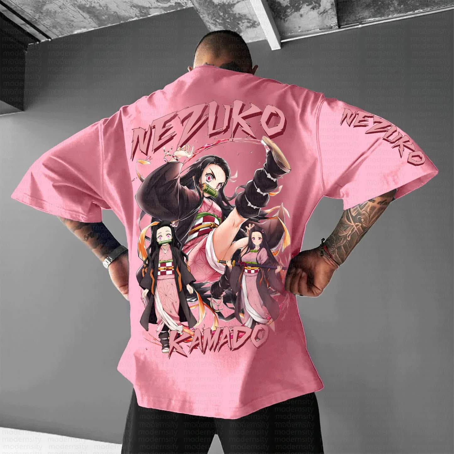Unisex Anime Inspired Vintage T-Shirt丨Demon Slayer X Pokémon