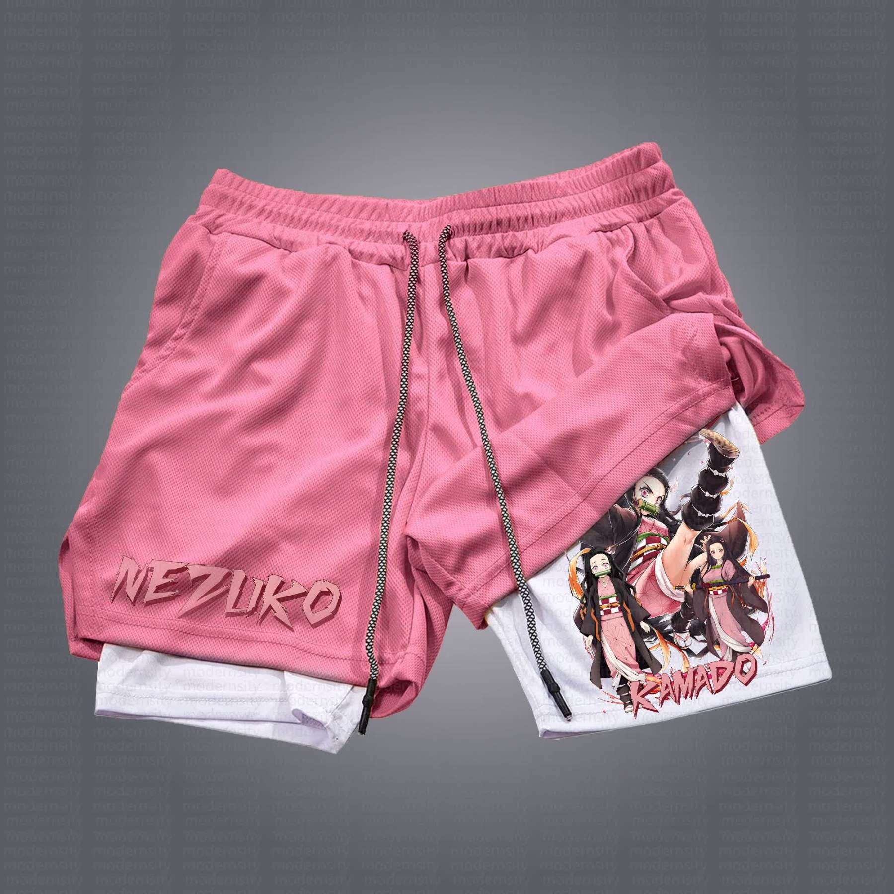 Unisex Casual Anime Streetwear Shorts 丨Demon Slayer X Pokémon