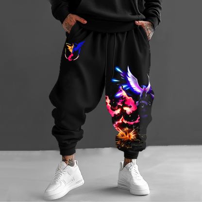 Unisex Casual Anime Streetwear Pants