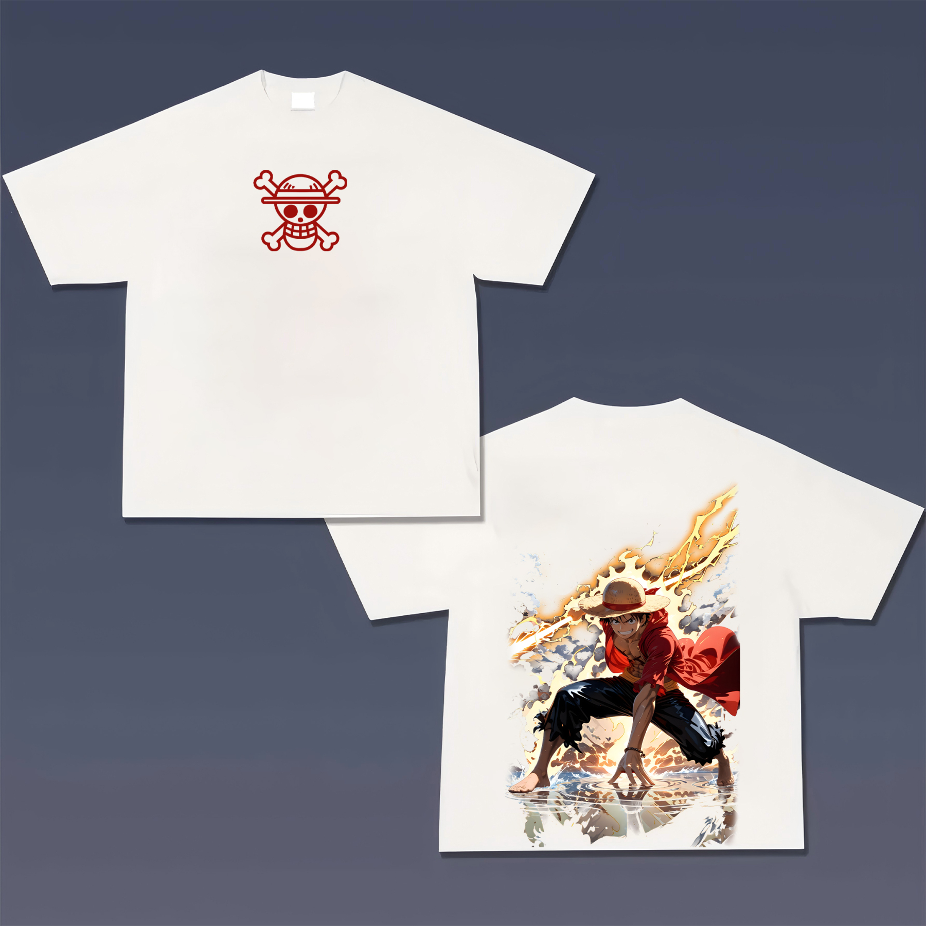 Unisex Fit Vintage T-Shirt丨One Piece