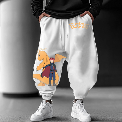 Unisex  “Pokémon” Casual Anime Streetwear Pants