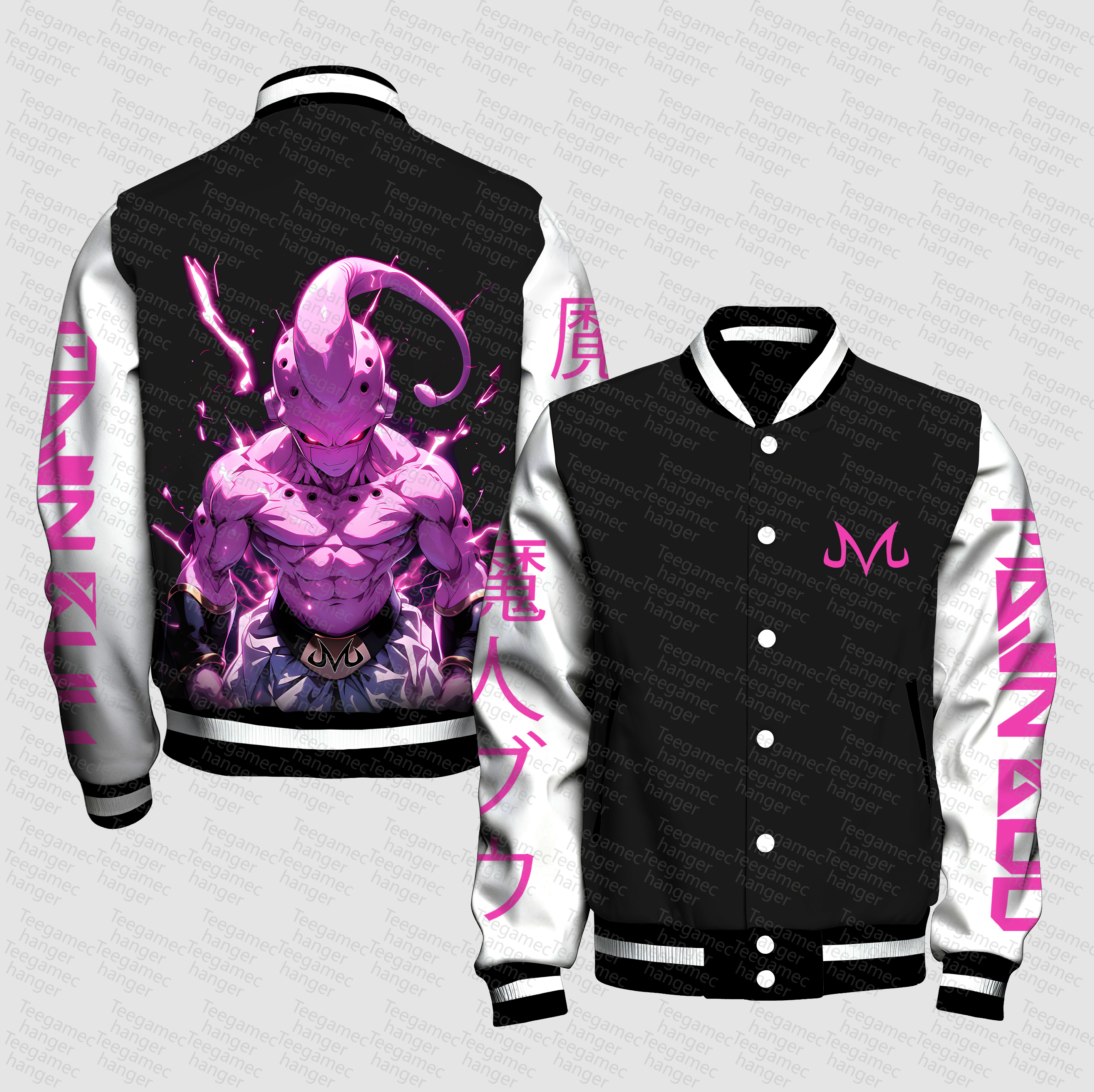 Unisex Vintage Anime Graphic Jacket