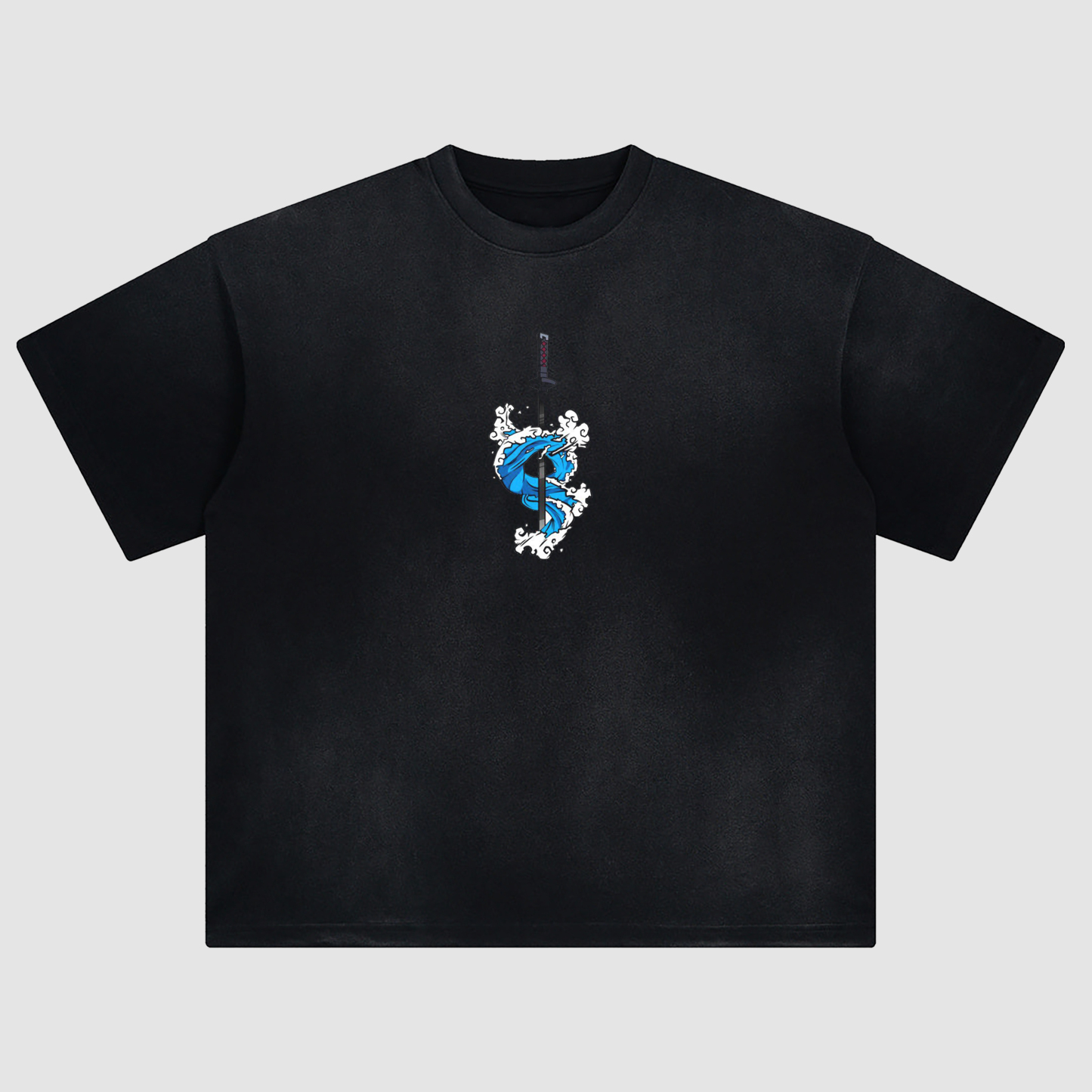 Unisex Fit ANIME Washed T-Shirt