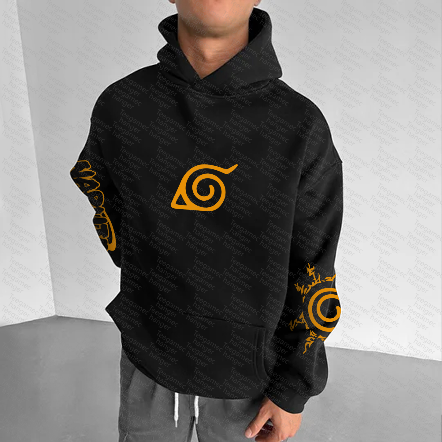 Unisex “NARUTO” Anime Graphic Streetwear Vintage Hoodie