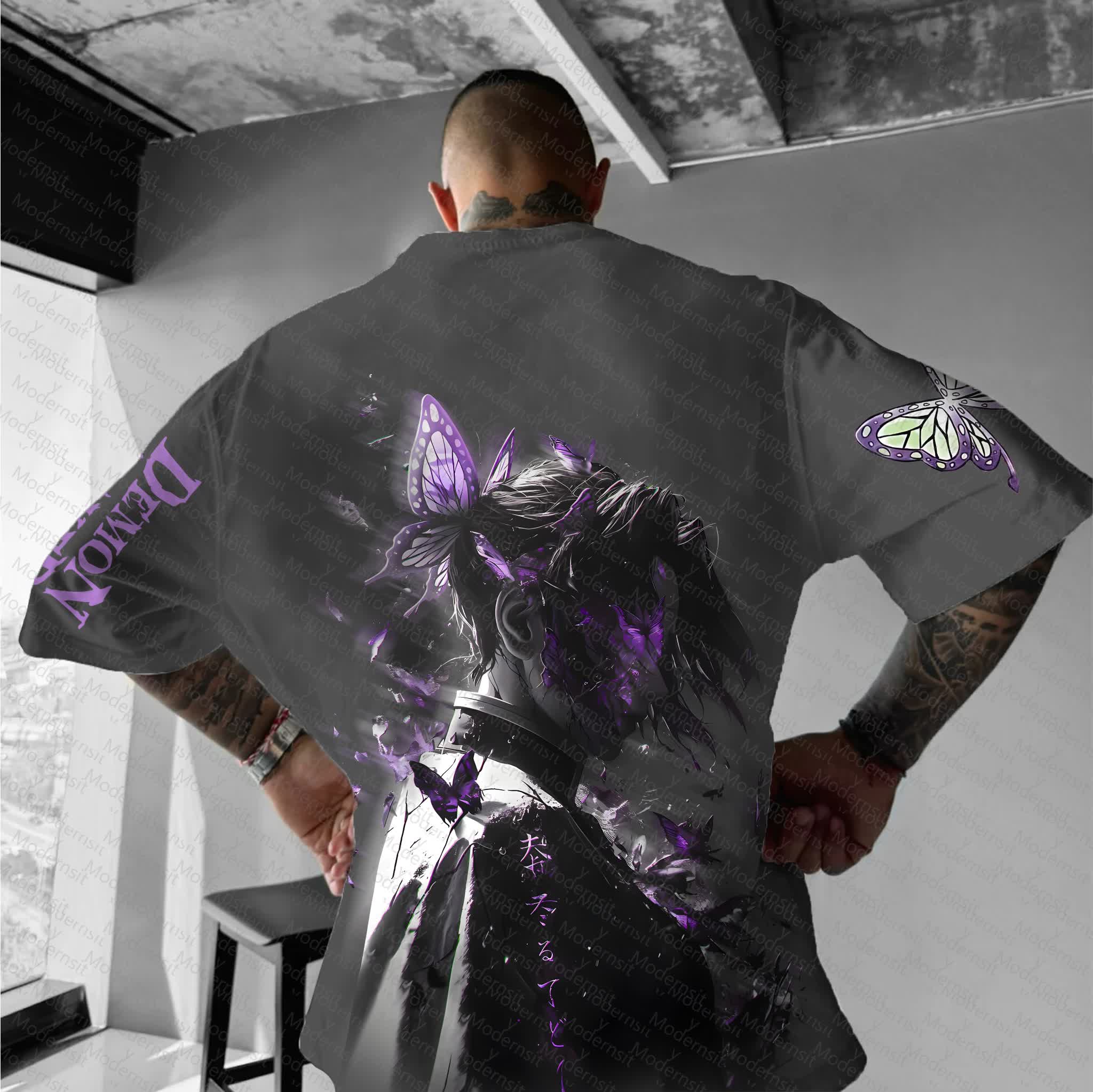 Unisex  "Demon Slayer" Anime Inspired Vintage T-Shirt