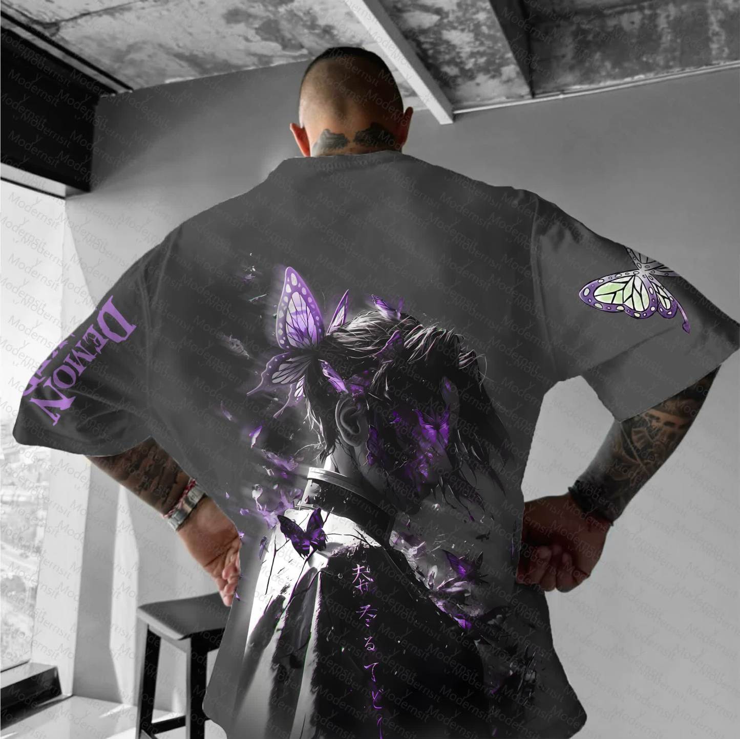 Unisex Anime Inspired Vintage T-Shirt