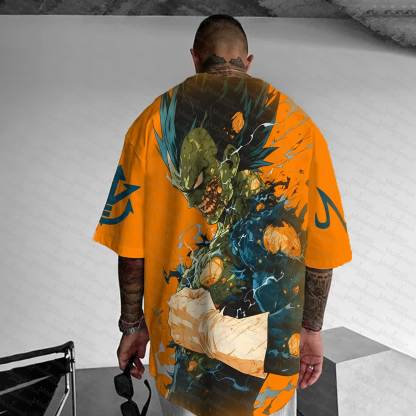 Unisex  "DRAGON BALL" Anime Inspired Vintage T-Shirt
