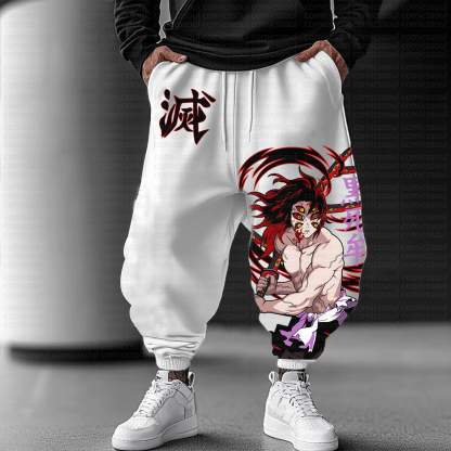 Unisex Anime Inspired Vintage Pants丨Demon Slayer
