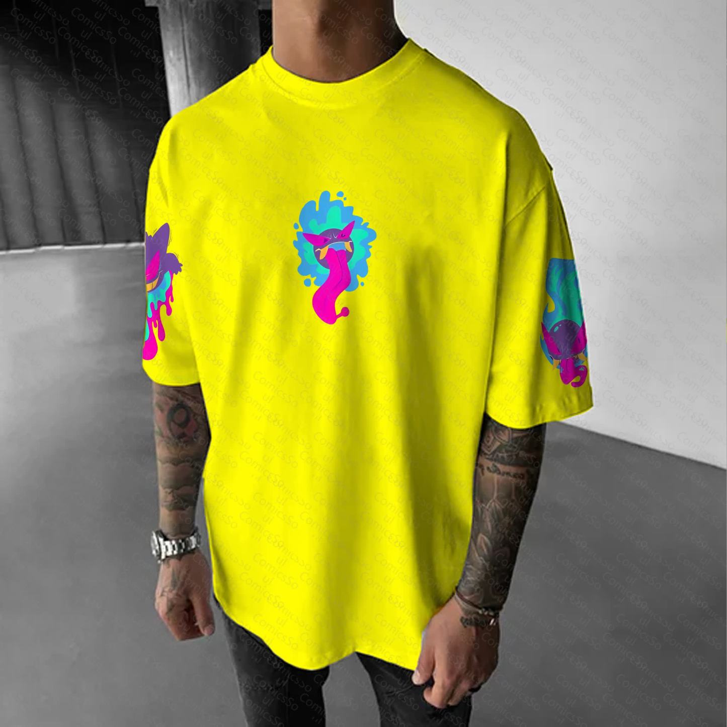 Unisex  "Pokémon" Anime Inspired Vintage T-Shirt