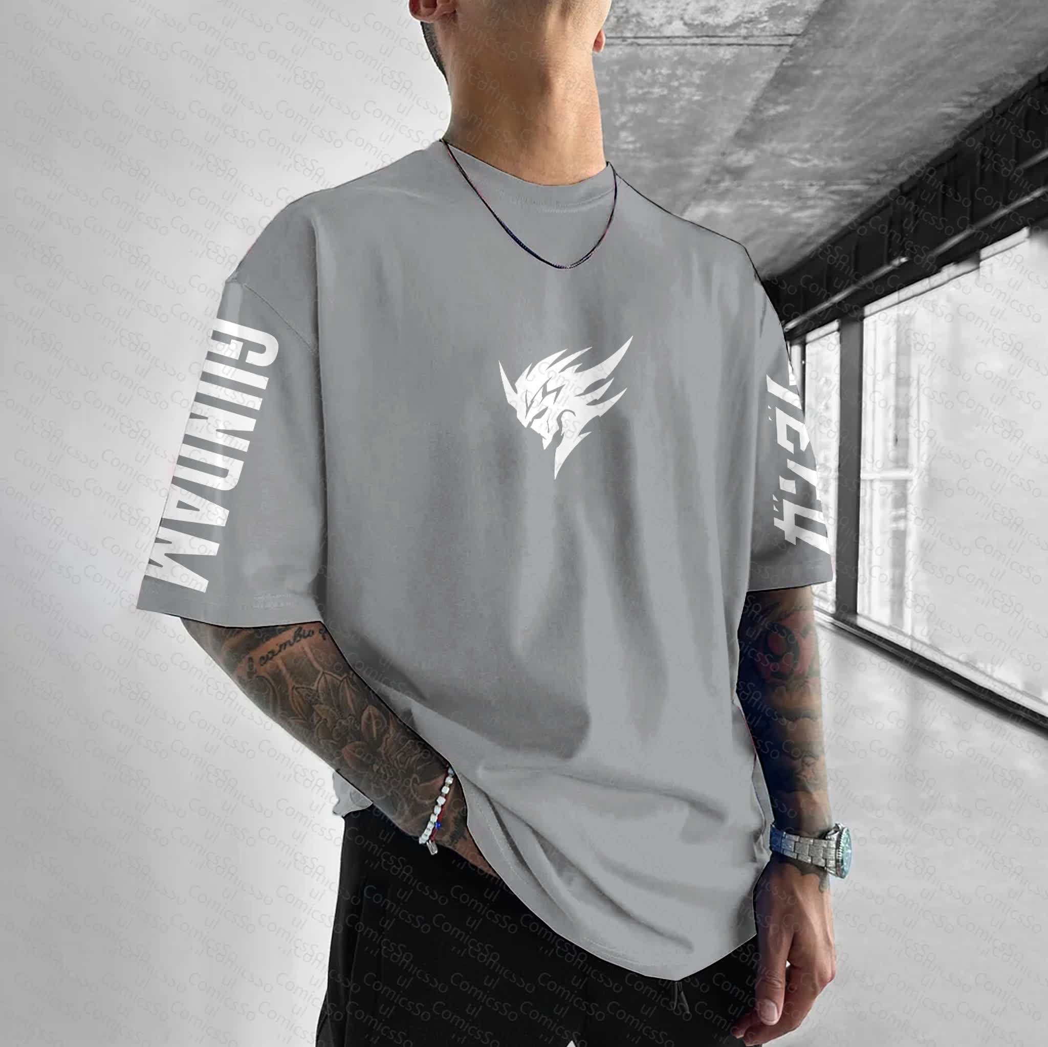 Unisex  "Gundam Series" Anime Inspired Vintage T-Shirt