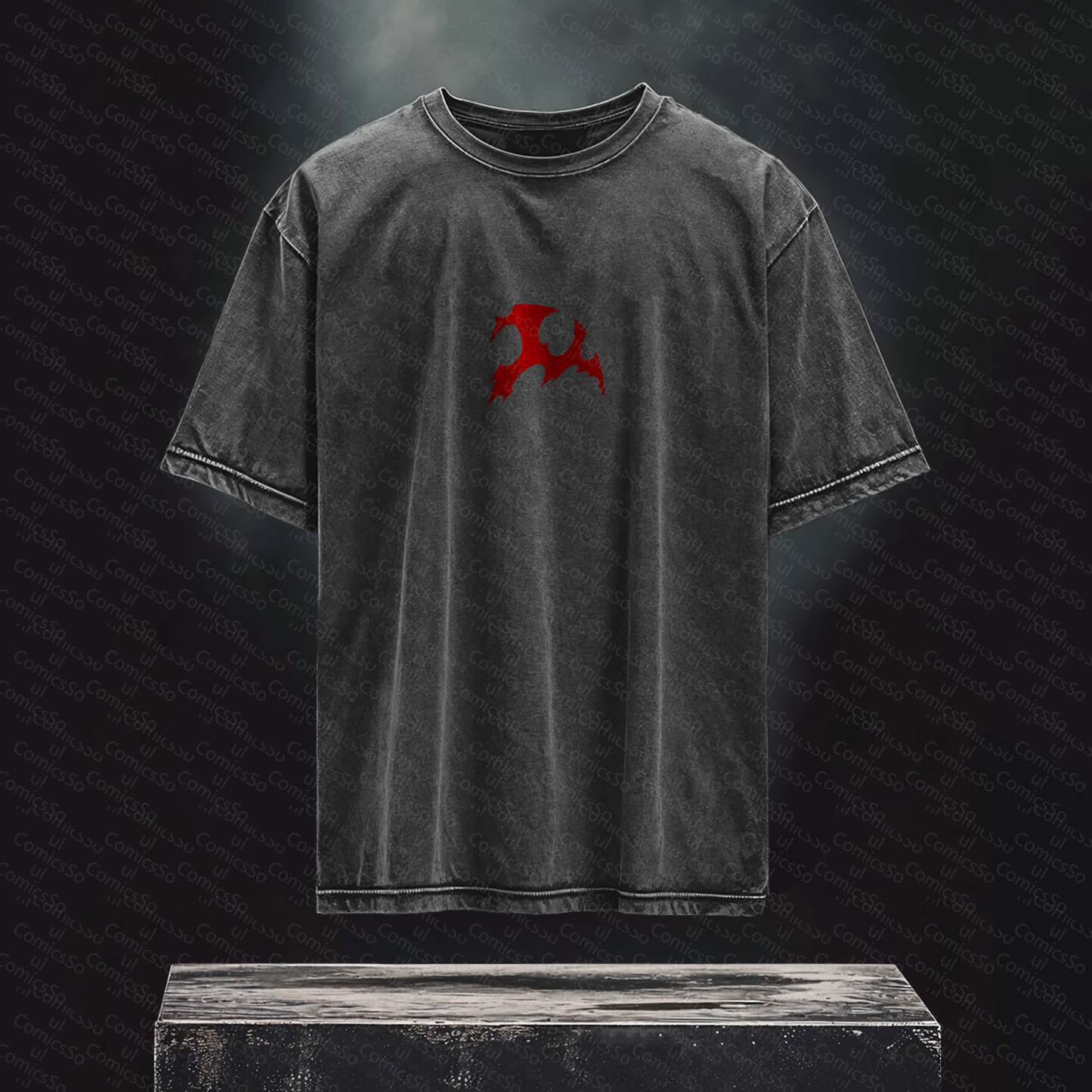 Unisex Anime Inspired Vintage Washed T-Shirt丨 Demon Slayer