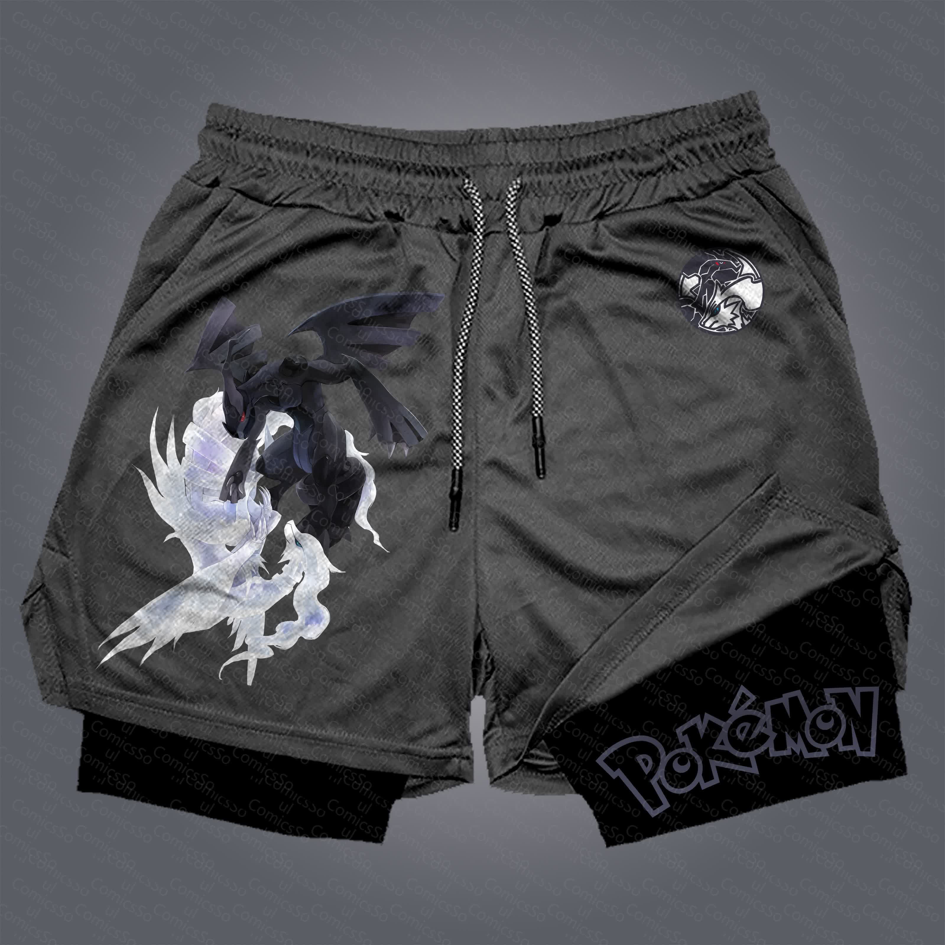 Unisex  “Pokémon” Casual Anime Streetwear Shorts