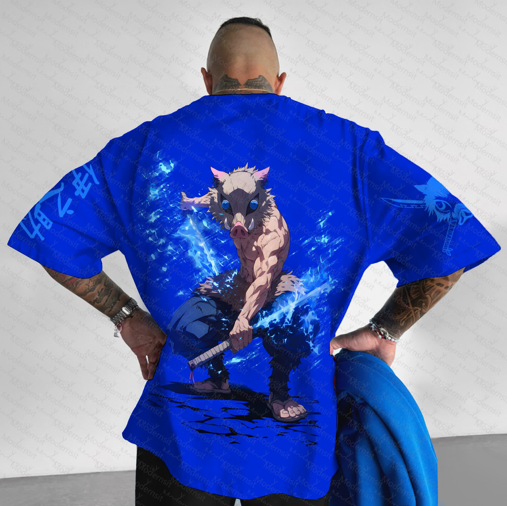 Unisex  "Demon Slayer" Anime Inspired Vintage T-Shirt