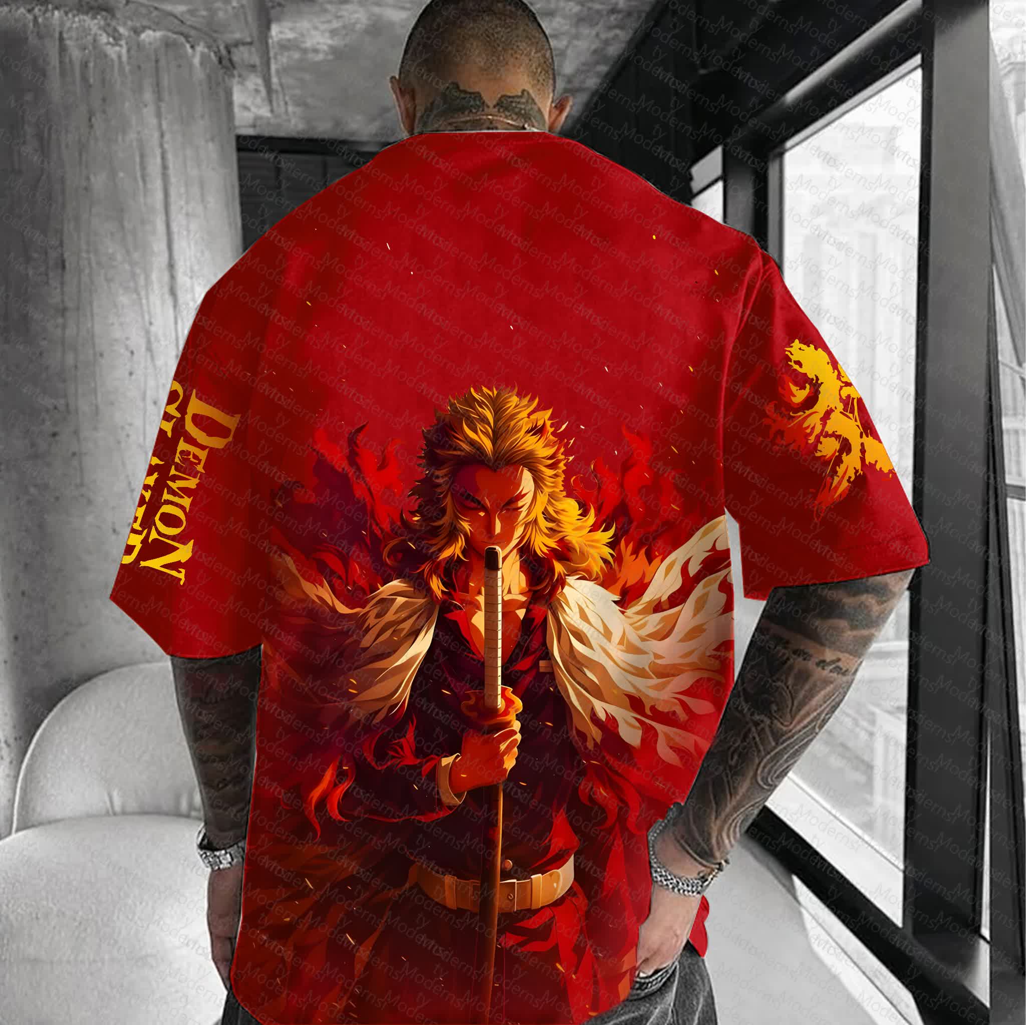 Unisex  "Demon Slayer" Anime Inspired Vintage T-Shirt