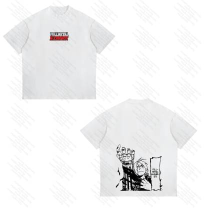 Unisex  "Fullmetal Alchemist" Anime Inspired Vintage T-Shirt