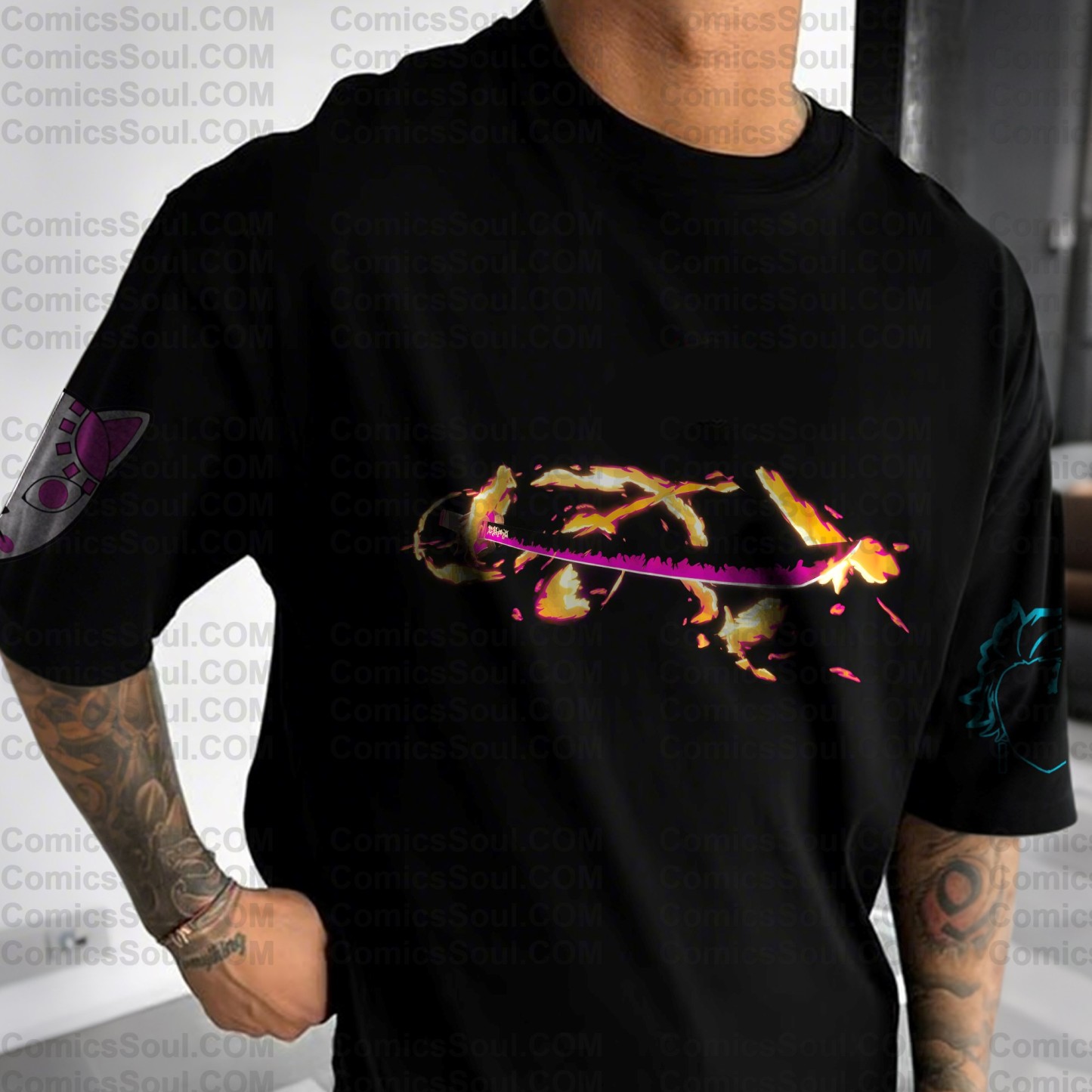 Unisex Anime Inspired Vintage T-Shirt