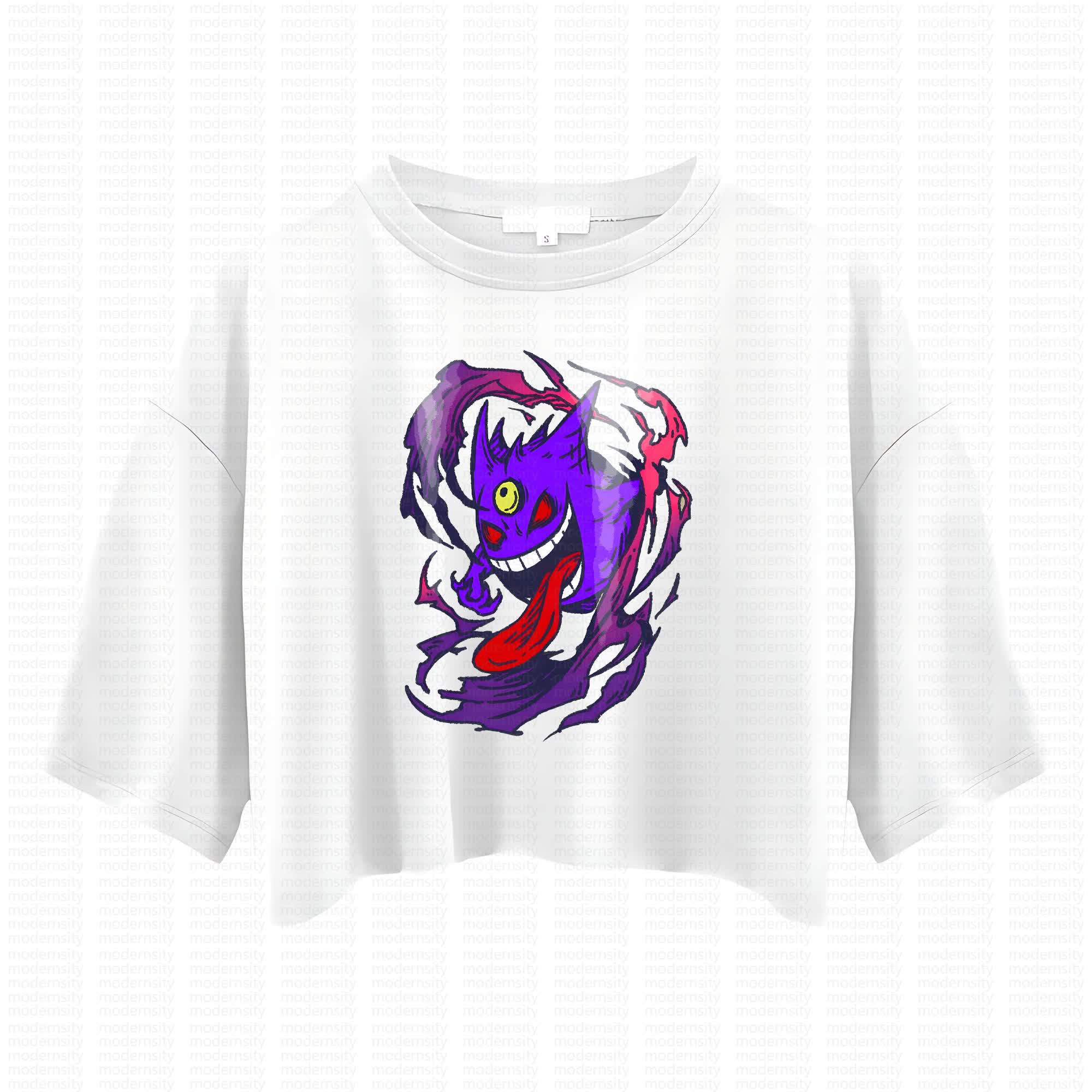 Cute and playful "Pokémon" summer women's cropped top