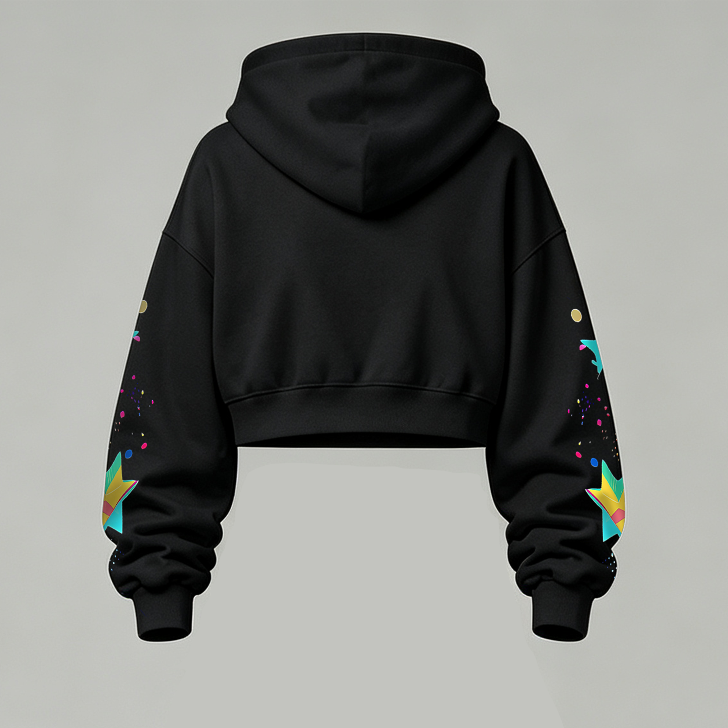Pokémon Halloween Series Cropped Long Sleeve Hoodie & High Waist Jogger Pants Two Piece