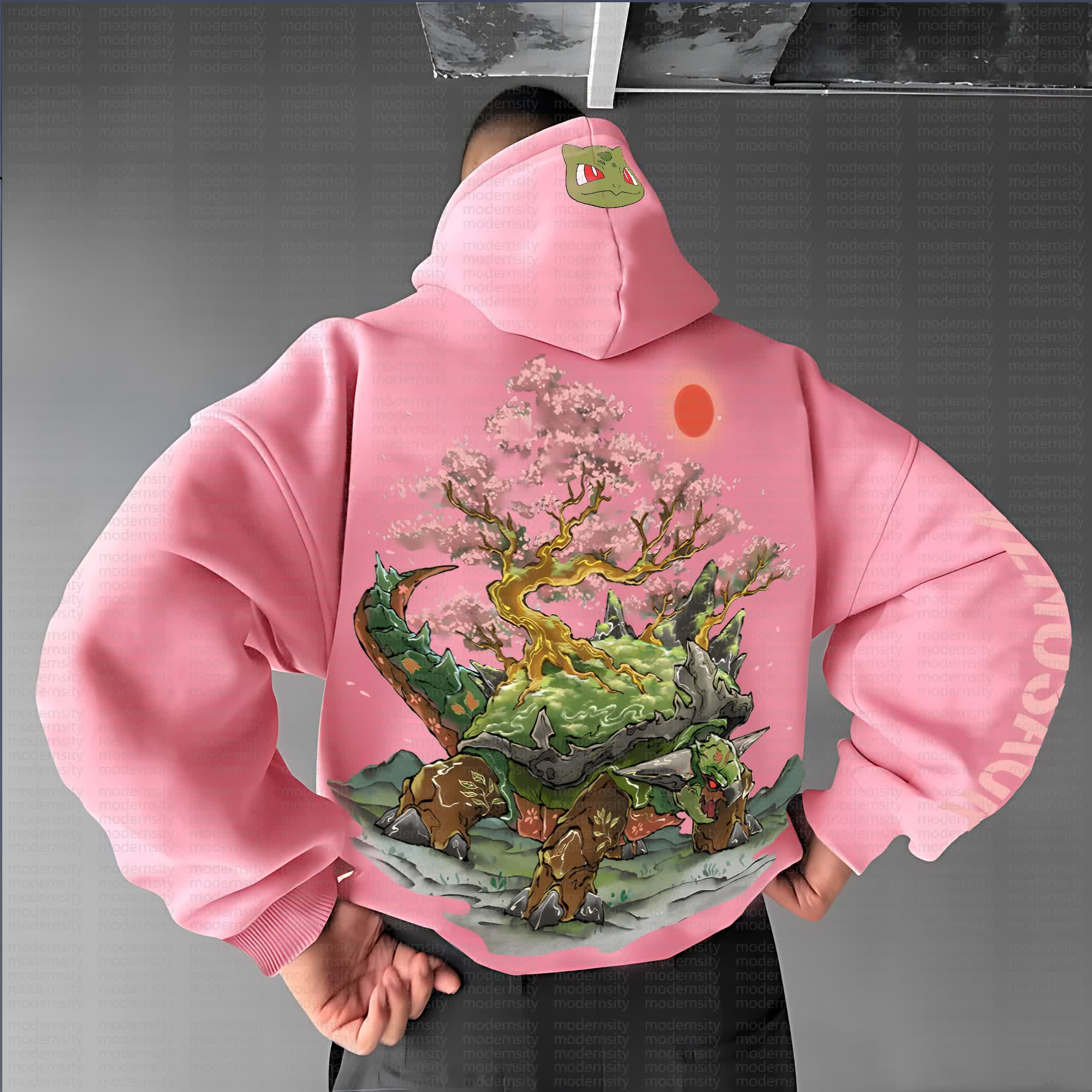 Unisex “Pokémon” Anime Graphic Streetwear Vintage Hoodie