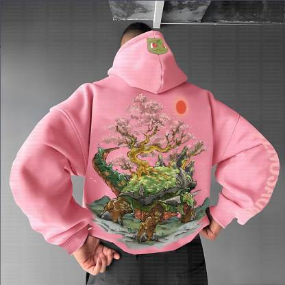 Unisex “Pokémon” Anime Graphic Streetwear Vintage Hoodie