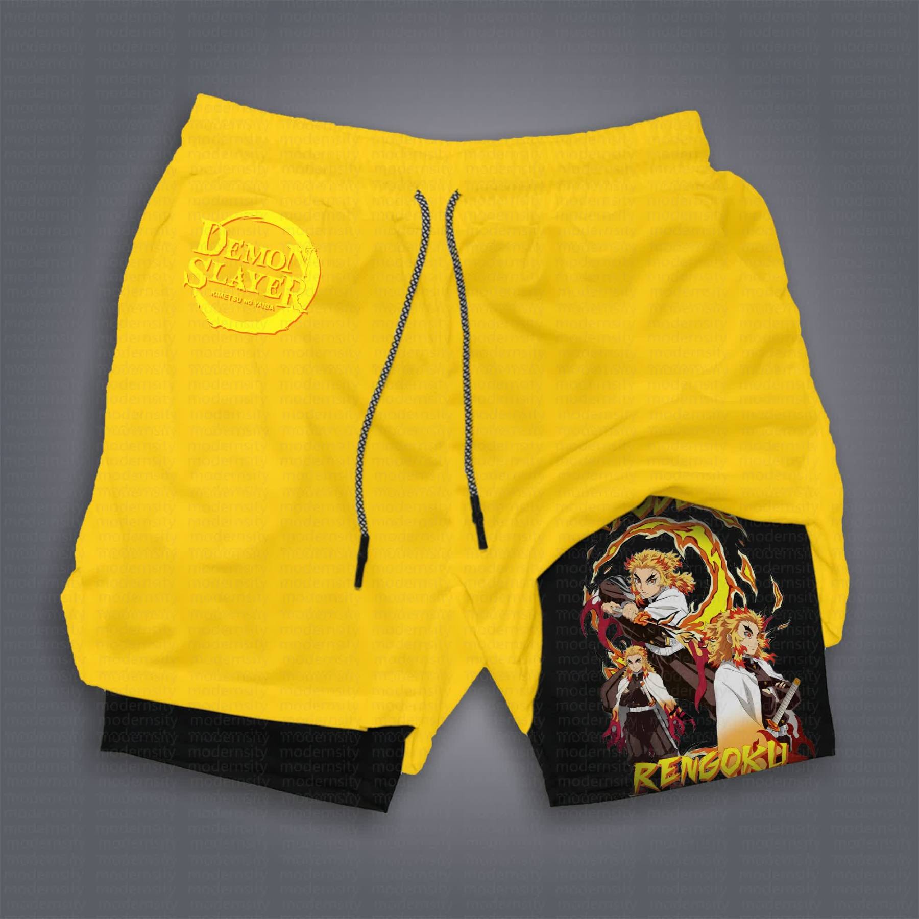 Unisex Casual Anime Streetwear Shorts 丨Demon Slayer X Pokémon