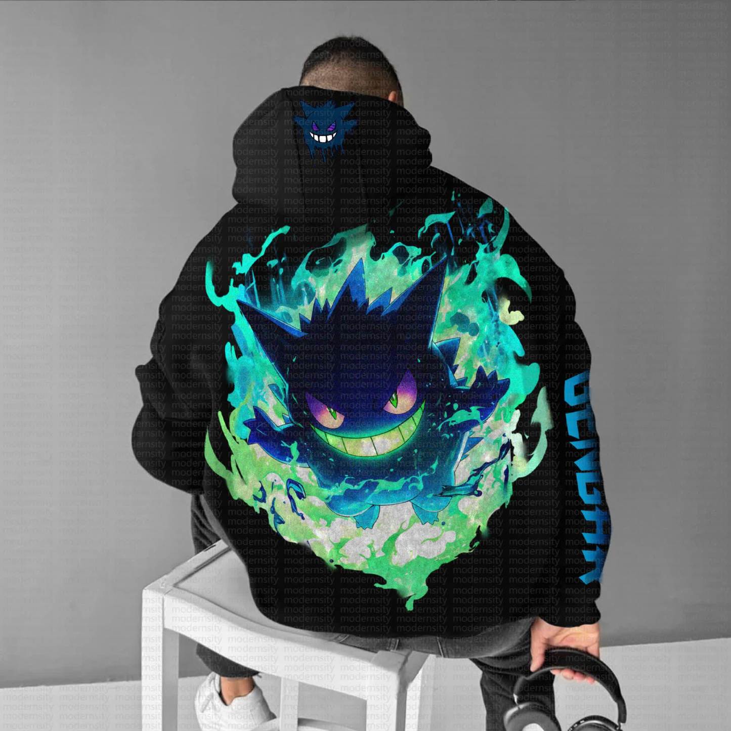 Unisex Oversized Anime Print Hoodie | One Piece