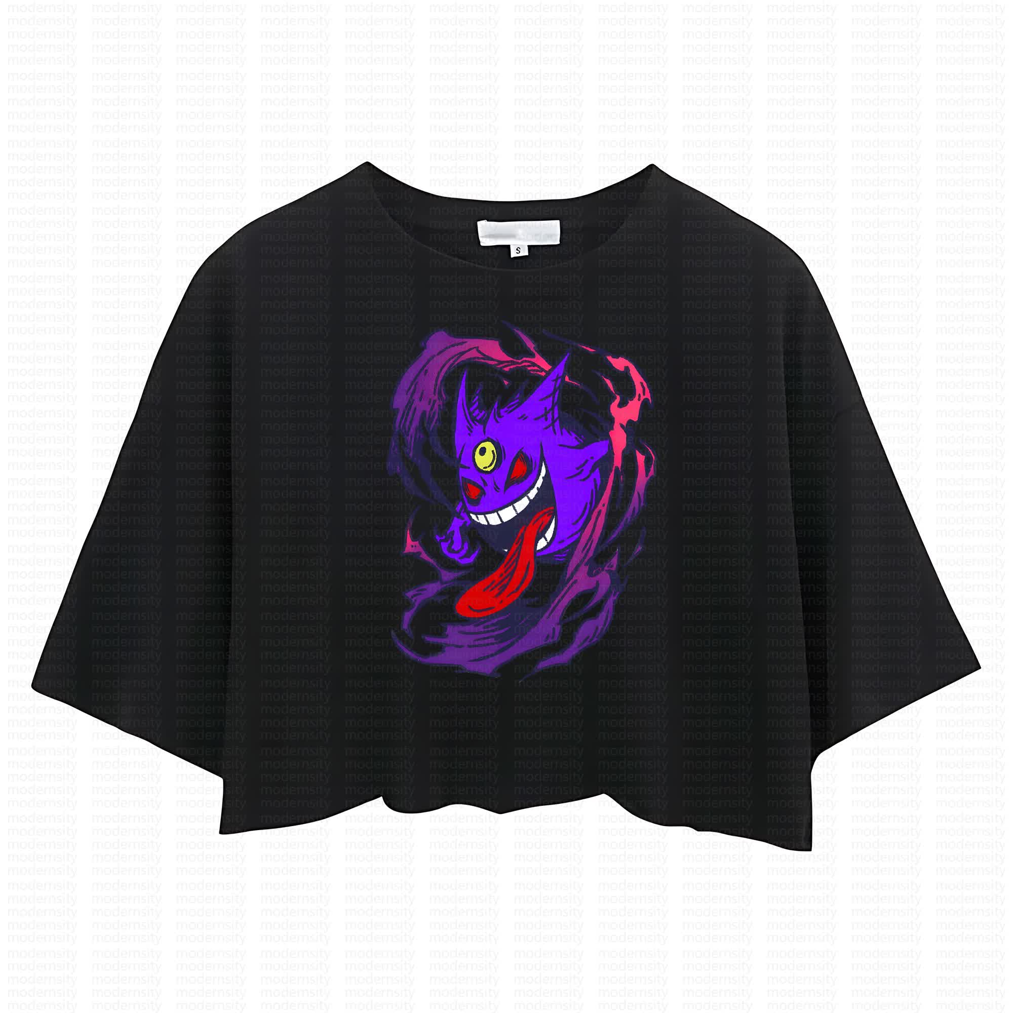 Cute and playful "Pokémon" summer women's cropped top