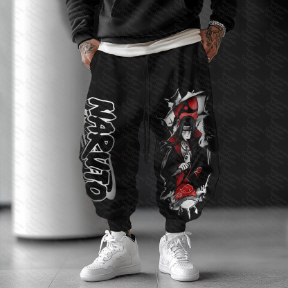 Unisex Casual Anime Streetwear Pants
