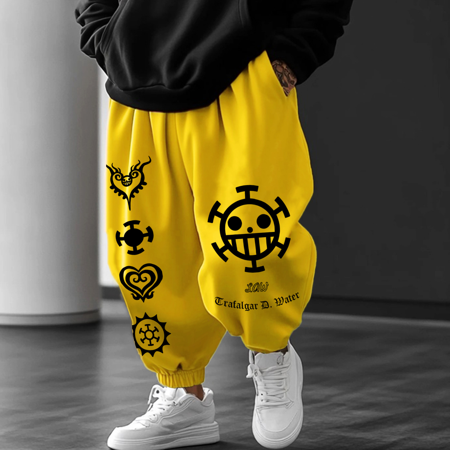 Unisex Casual Anime Streetwear Pants